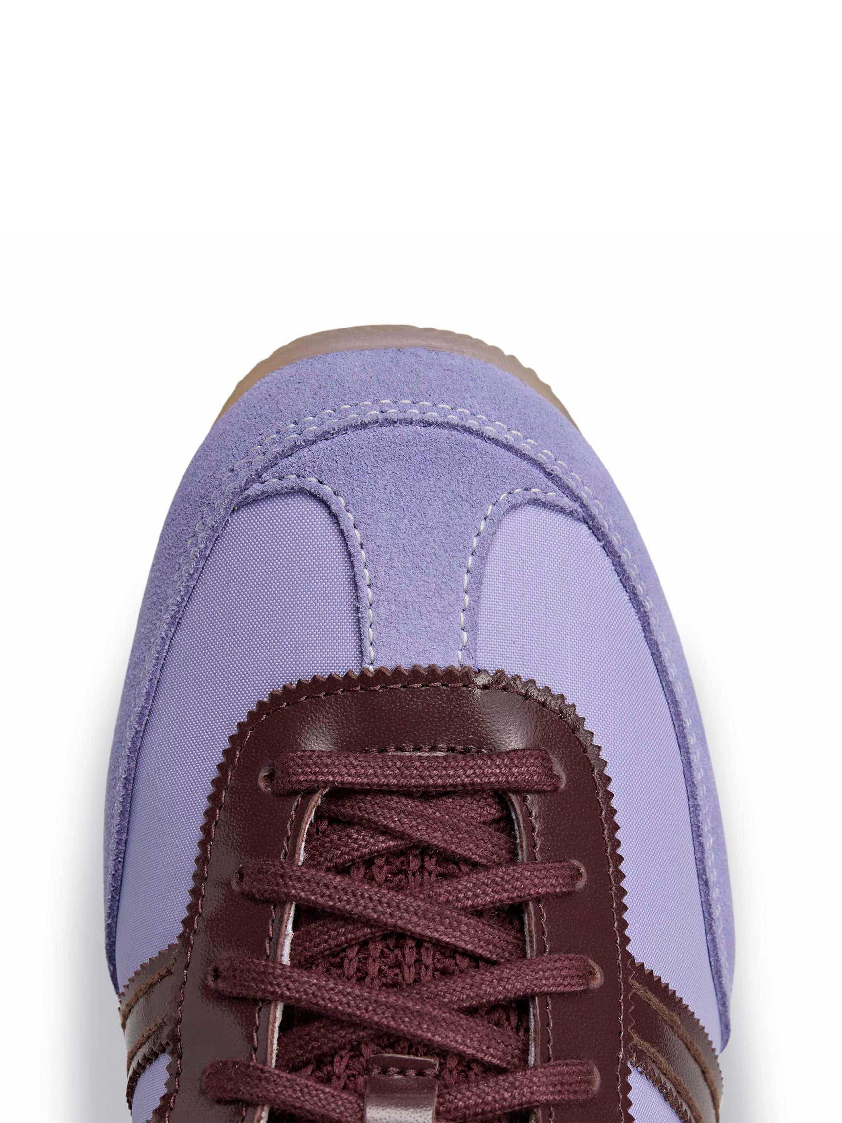 WB Japan Sneakers - White / Light Purple / Night Red-[-Adidas x Wales Bonner-8
