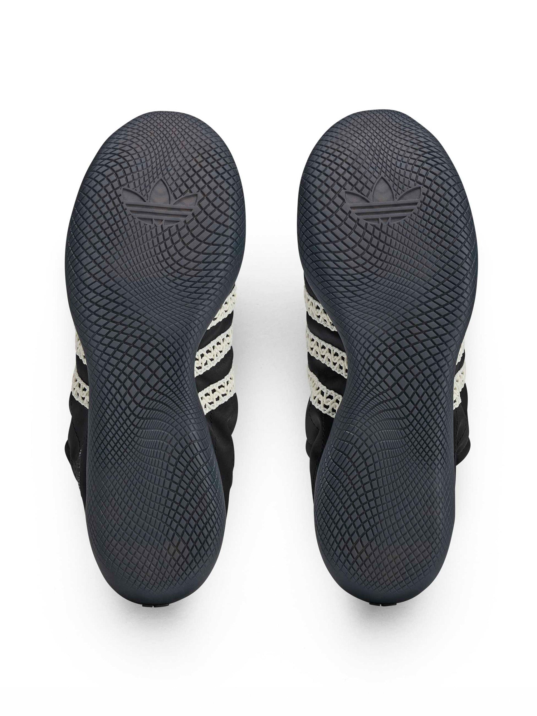 WB Karintha Lo Sneakers - Chocolate Black / Dark Brown / Cream-[-Adidas x Wales Bonner-3