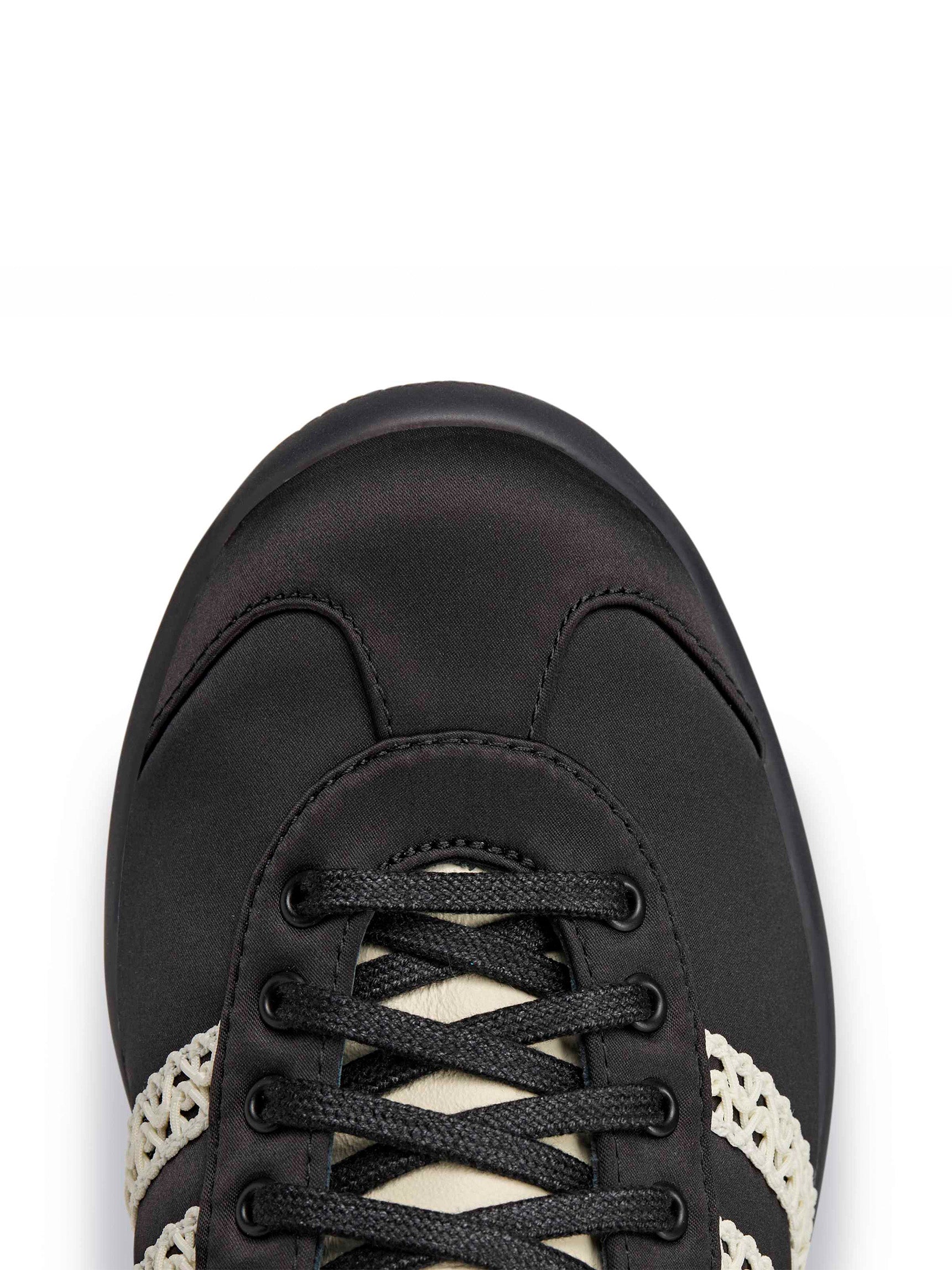 WB Karintha Lo Sneakers - Chocolate Black / Dark Brown / Cream-[-Adidas x Wales Bonner-8