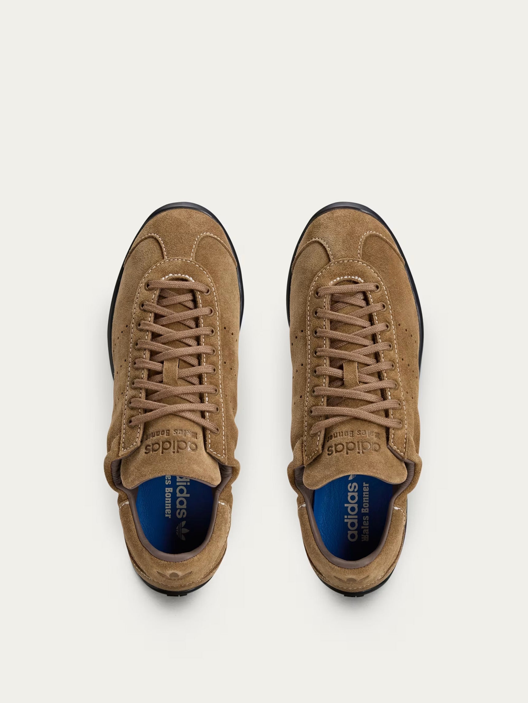 WB Karintha Suede Lo Sneakers - Earth-[-Adidas x Wales Bonner-2