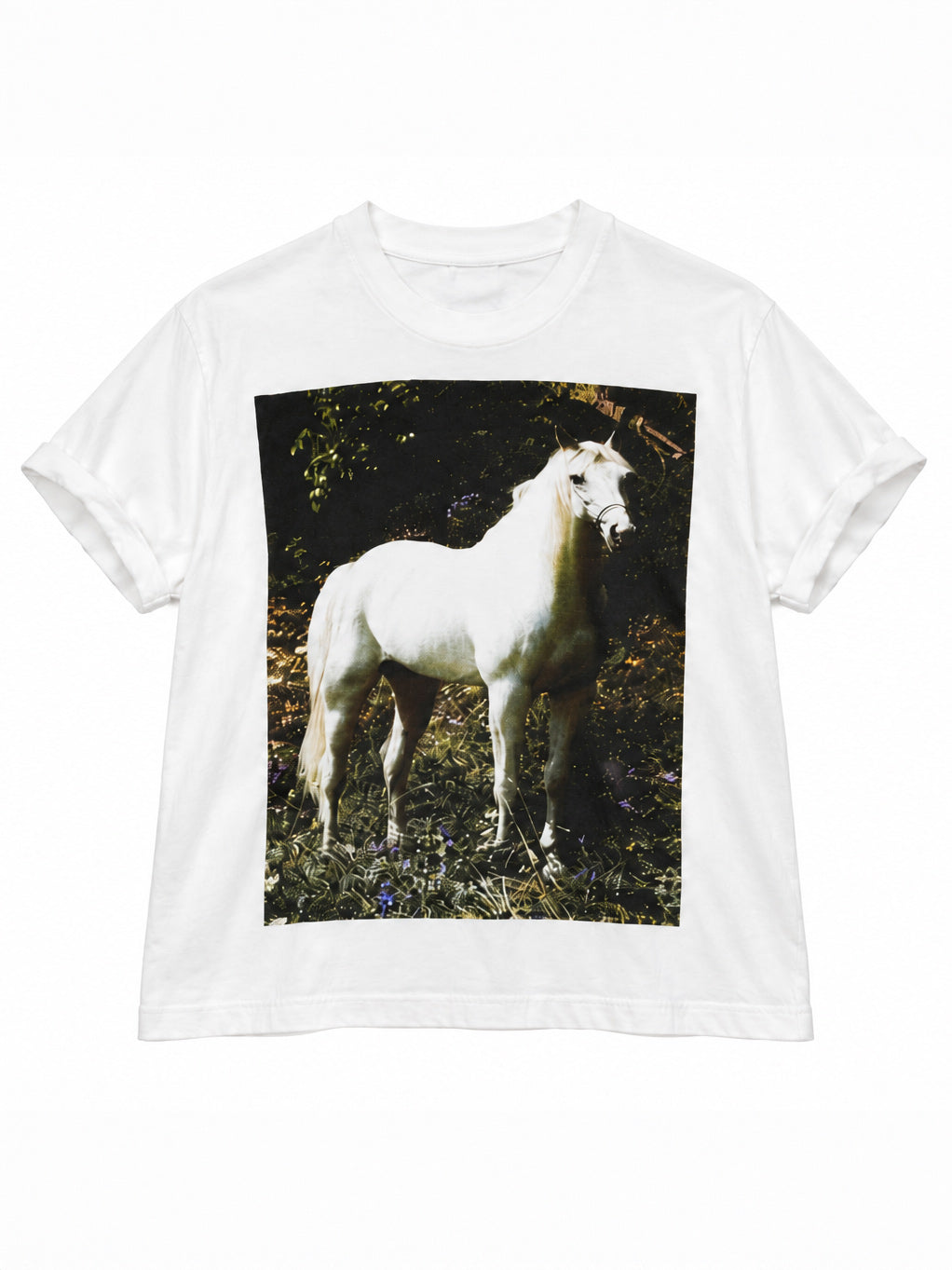 Classic T-Shirt - White Horse