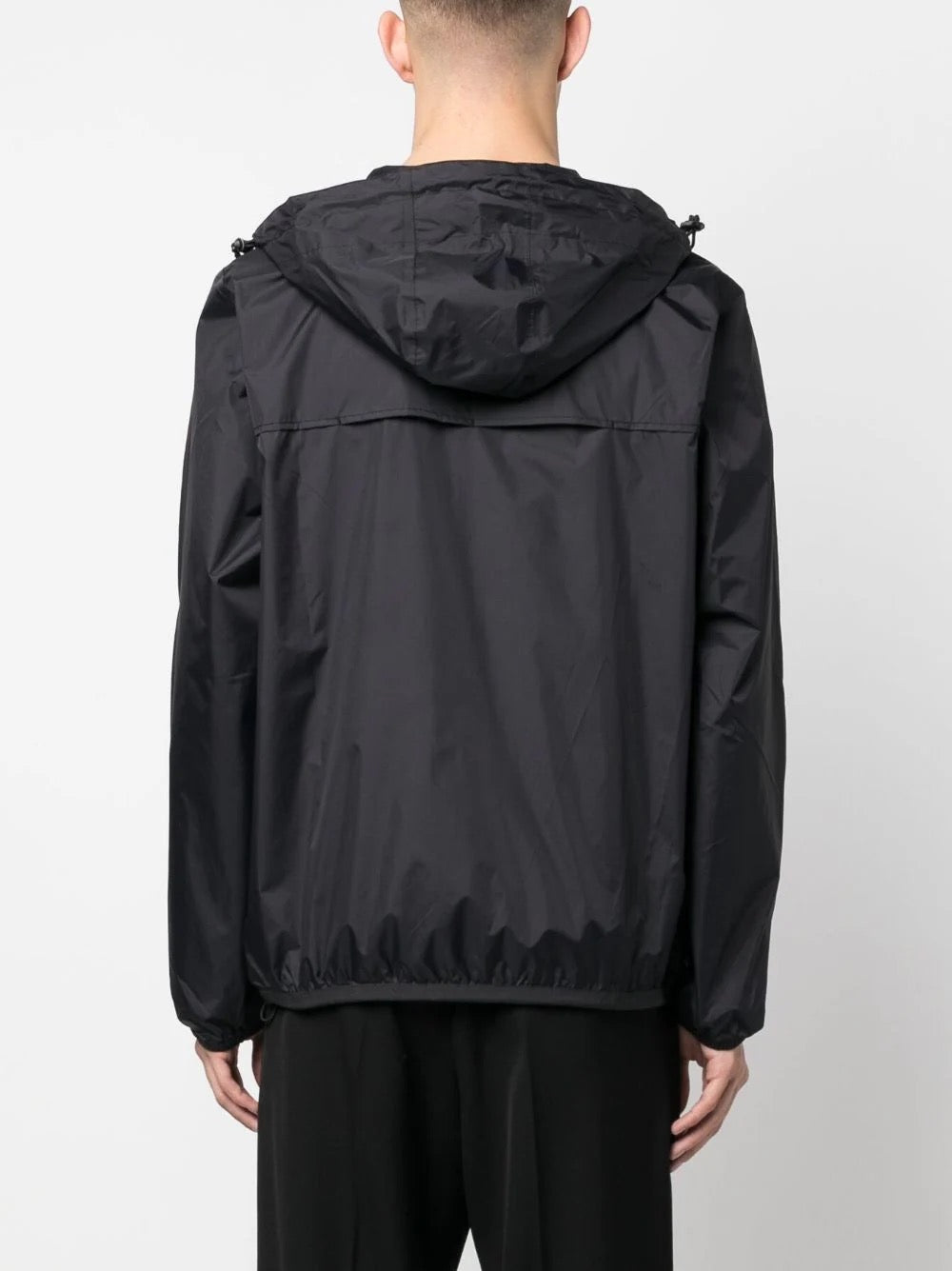 Unisex K-Way Double Colours Cagoule - Blue/Black-[-Comme des Garçons Play-5