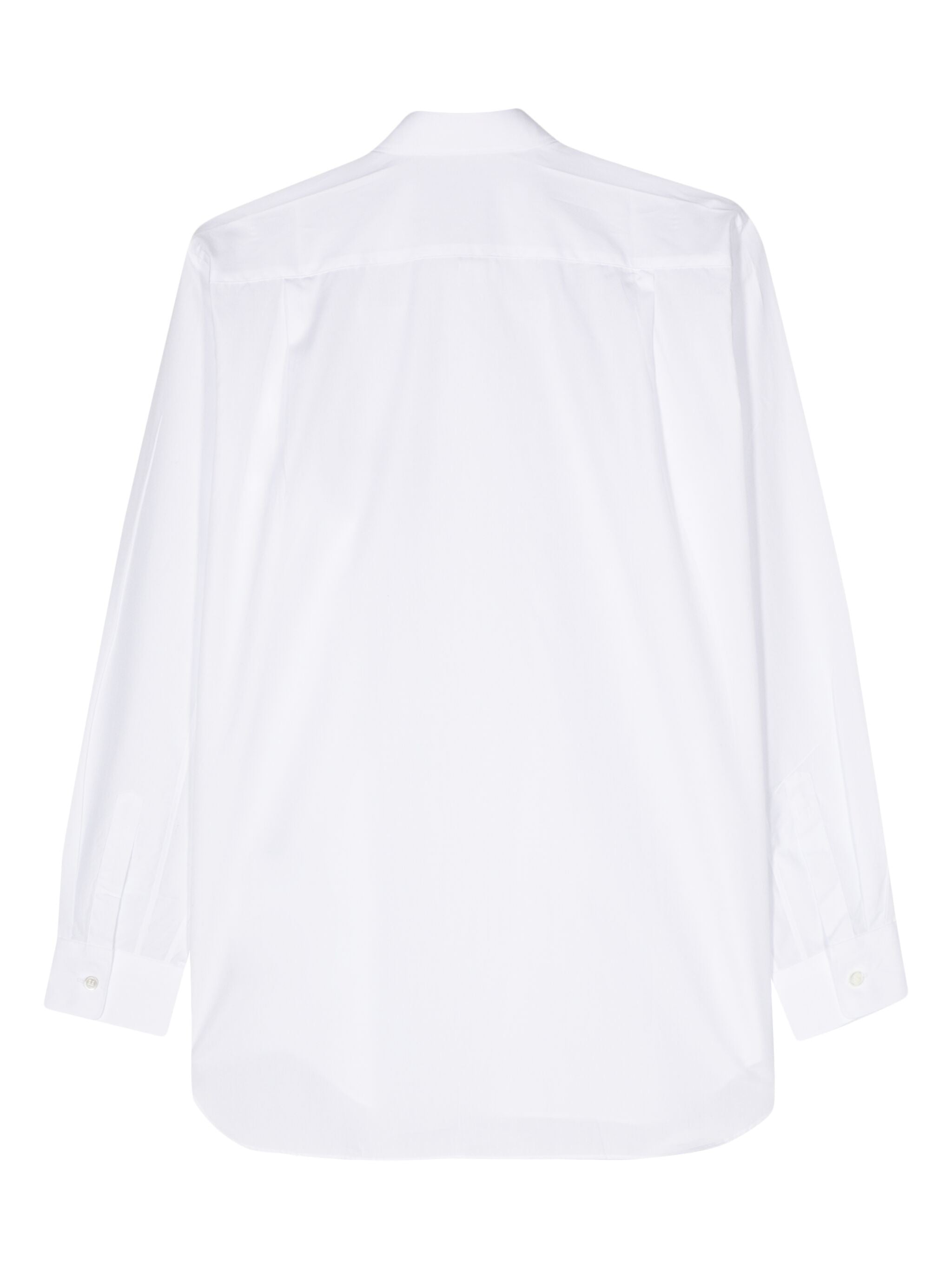 Unisex Long Sleeve Shirt Red Heart in White from Comme des Garçons Play