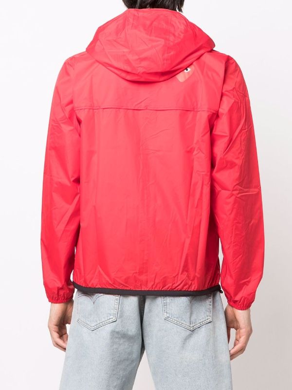 Comme des Garçons PLAY x K-Way - K-Way Anorak Red