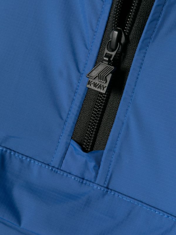 Comme des Garcons Play Kids anorak - Kids K-Way Anorak in Blue