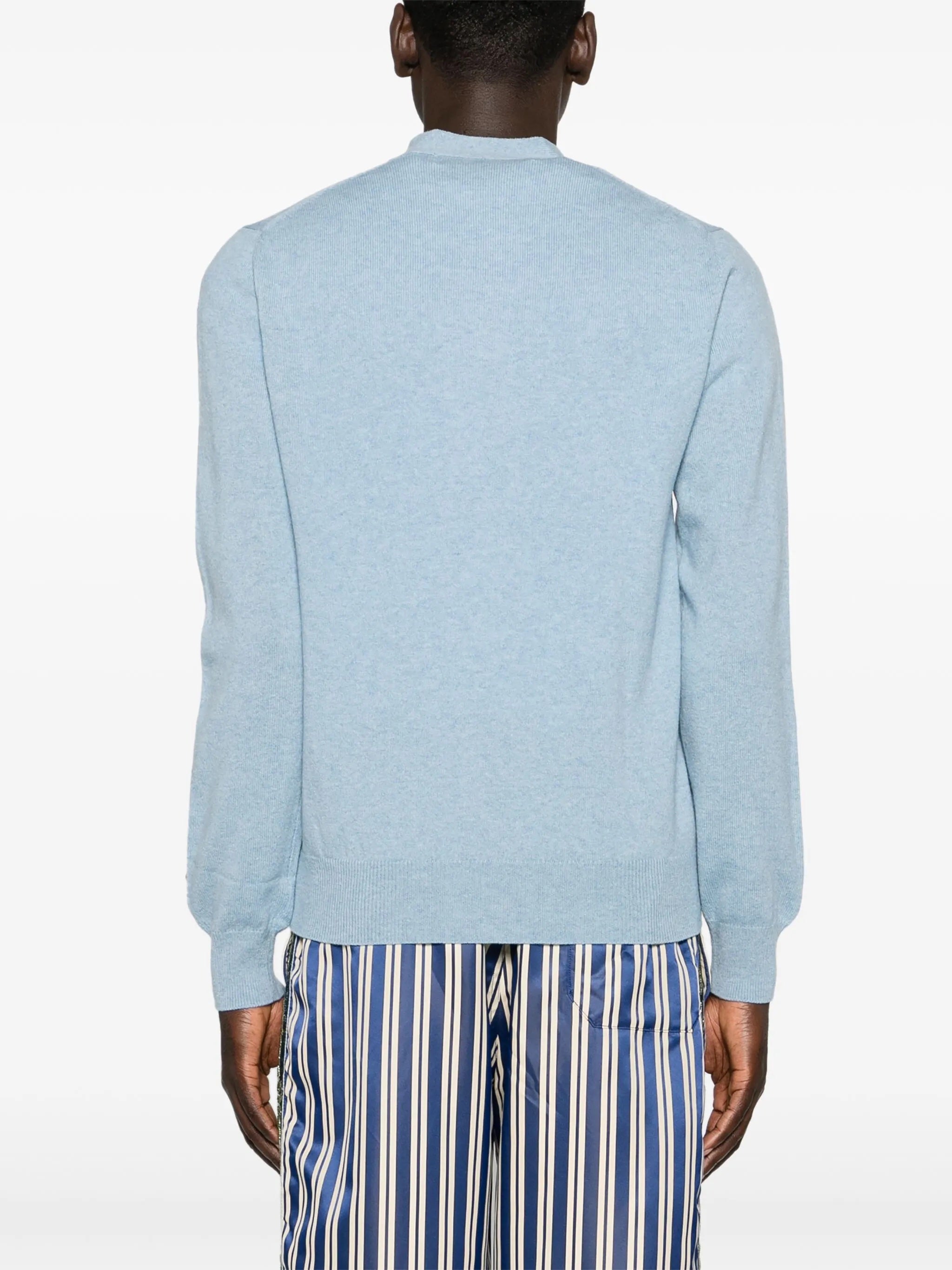 Unisex Knit Cardigan - Light Blue