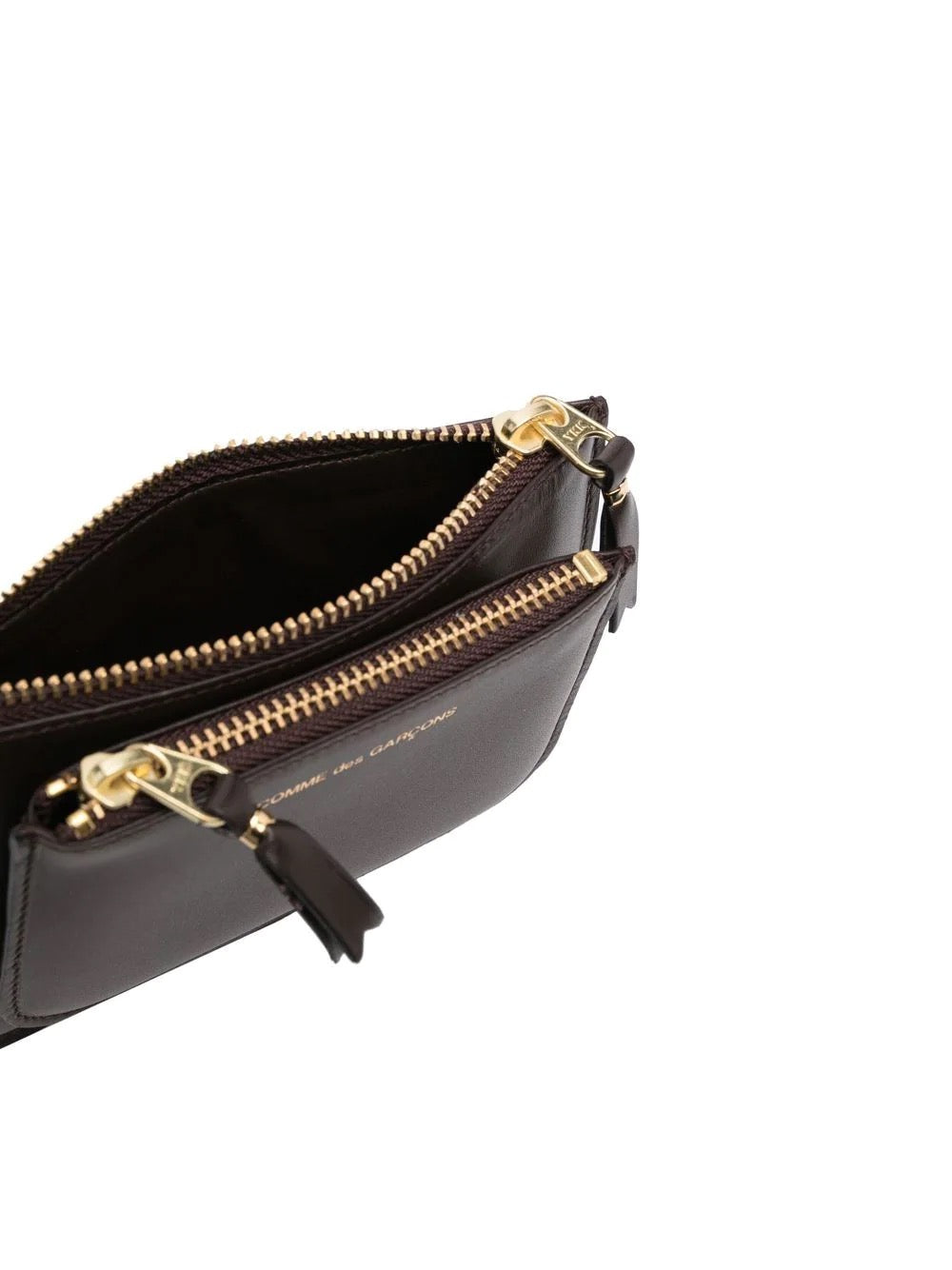 Comme des Garcons Wallets - SA8100OP wallet with pocket in brown - 3