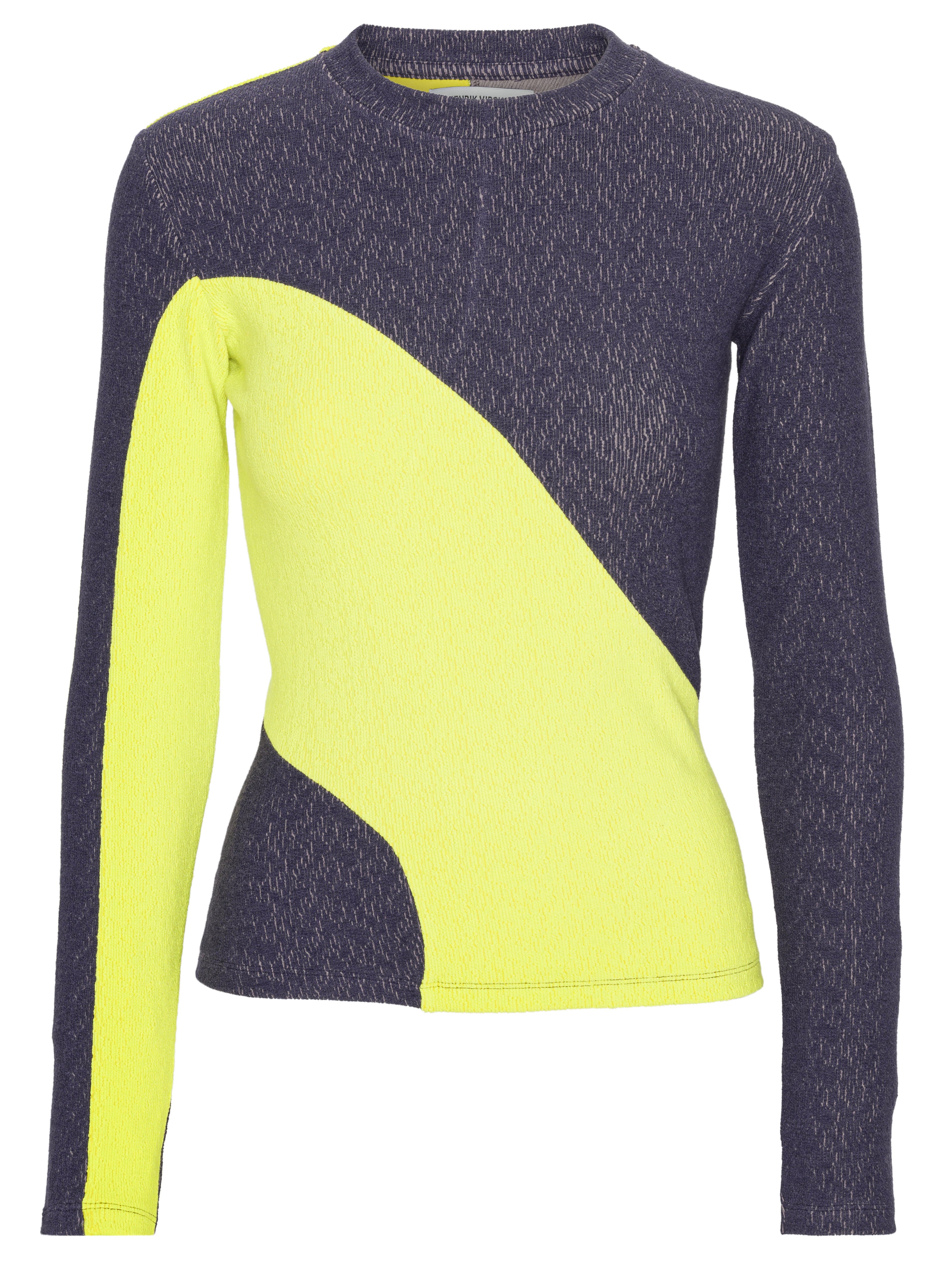 Altitude Top in Jersey BiColor from Henrik Vibskov