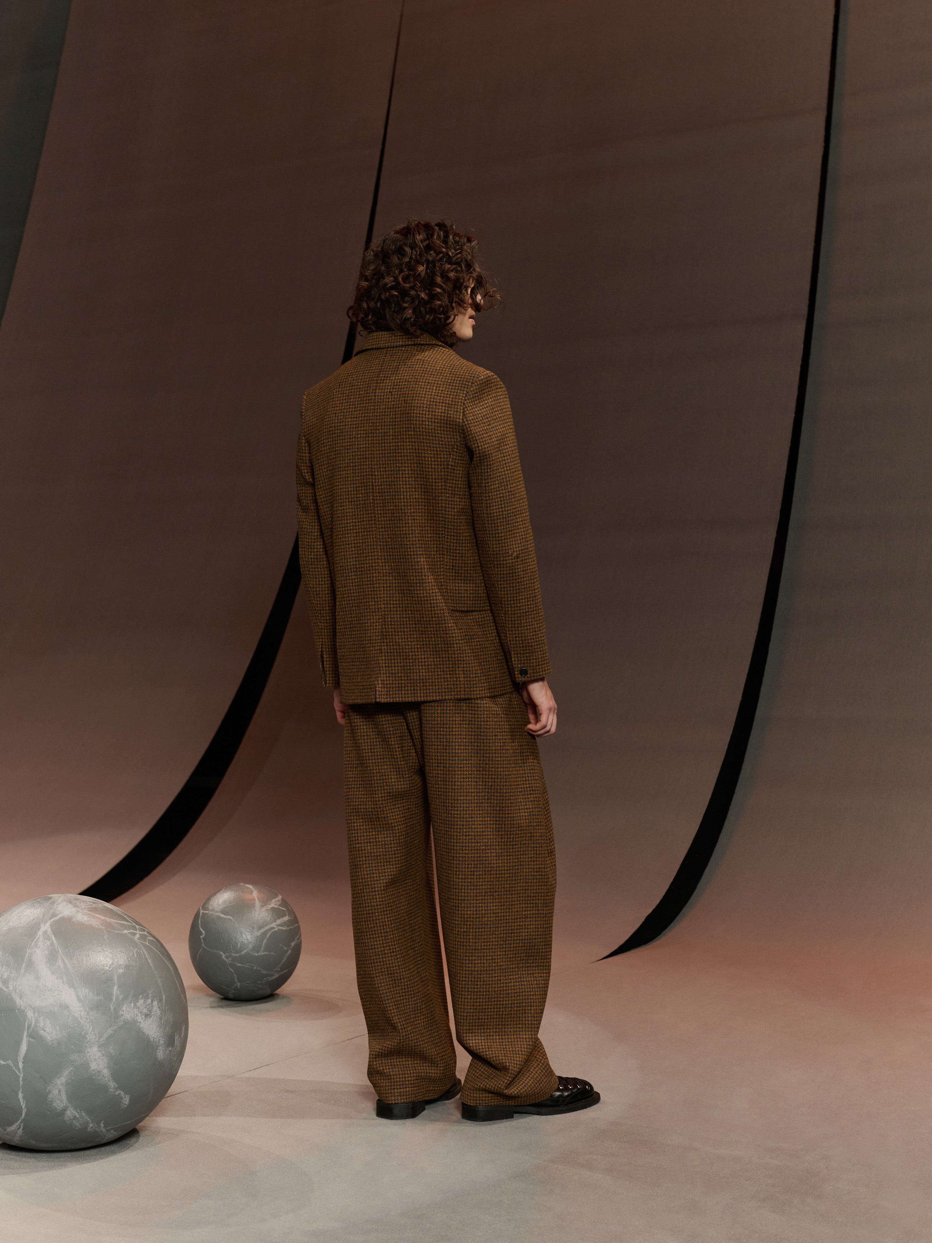 Ants Blazer in Pied De Poule from Henrik Vibskov