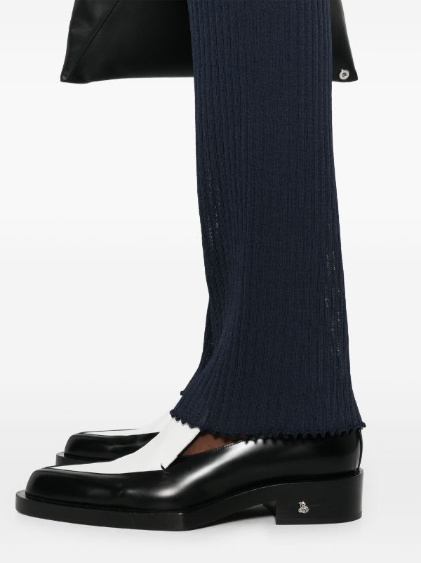 Bell Knit Pant - Navy-[-Henrik Vibskov-4