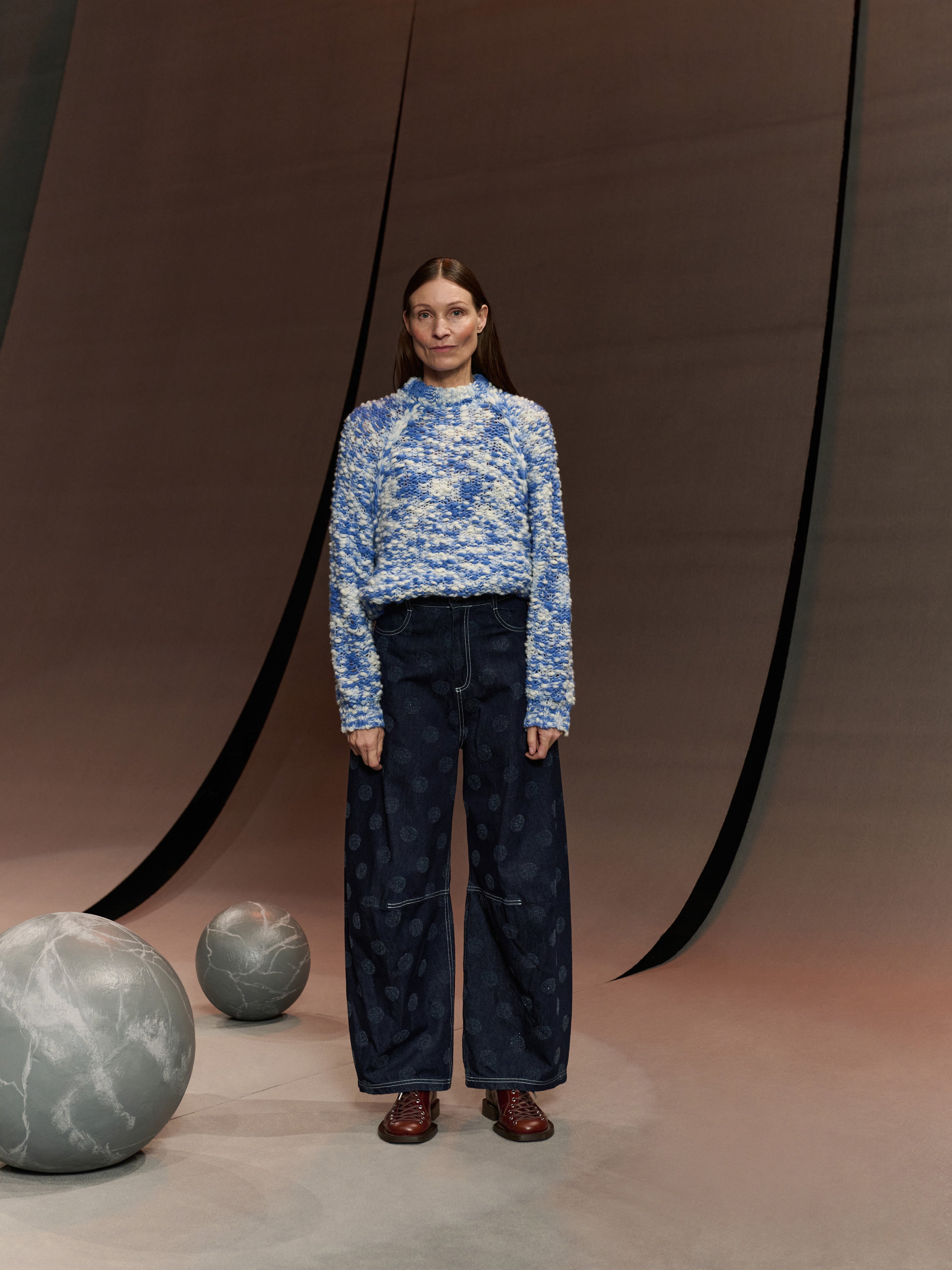 Bongo Sweater in Blue Bongo from Henrik Vibskov