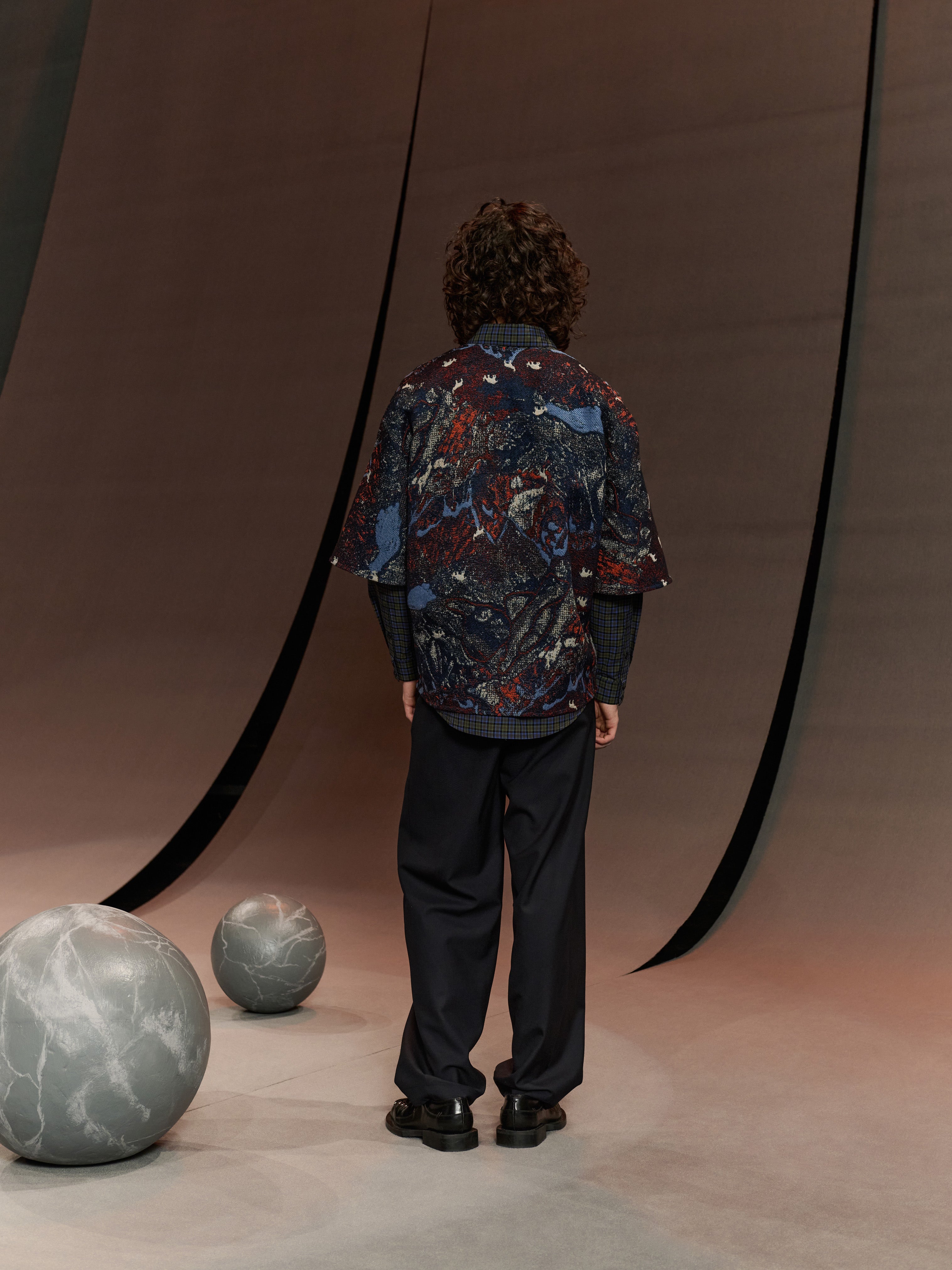 Dart Tee in Gobelin Goats from Henrik Vibskov