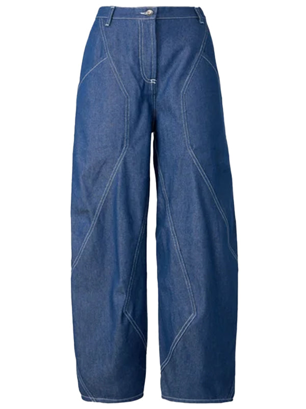 Digi Denim Pants in Raw Blue from Henrik Vibskov