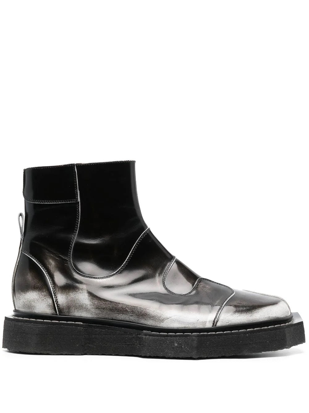 Henrik Vibskov │ Enzo Driver Boot in White Brush Off