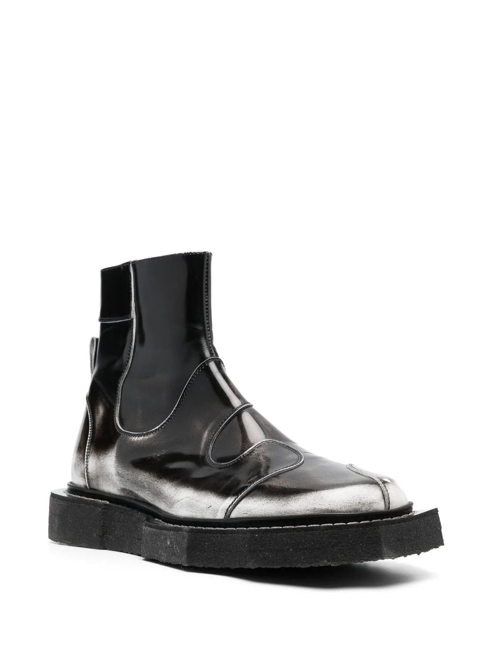 Henrik Vibskov │ Enzo Driver Boot in White Brush Off