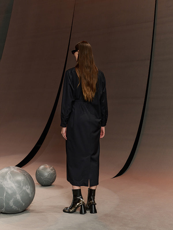 Found Dress in Tropical Navy from Henrik Vibskov