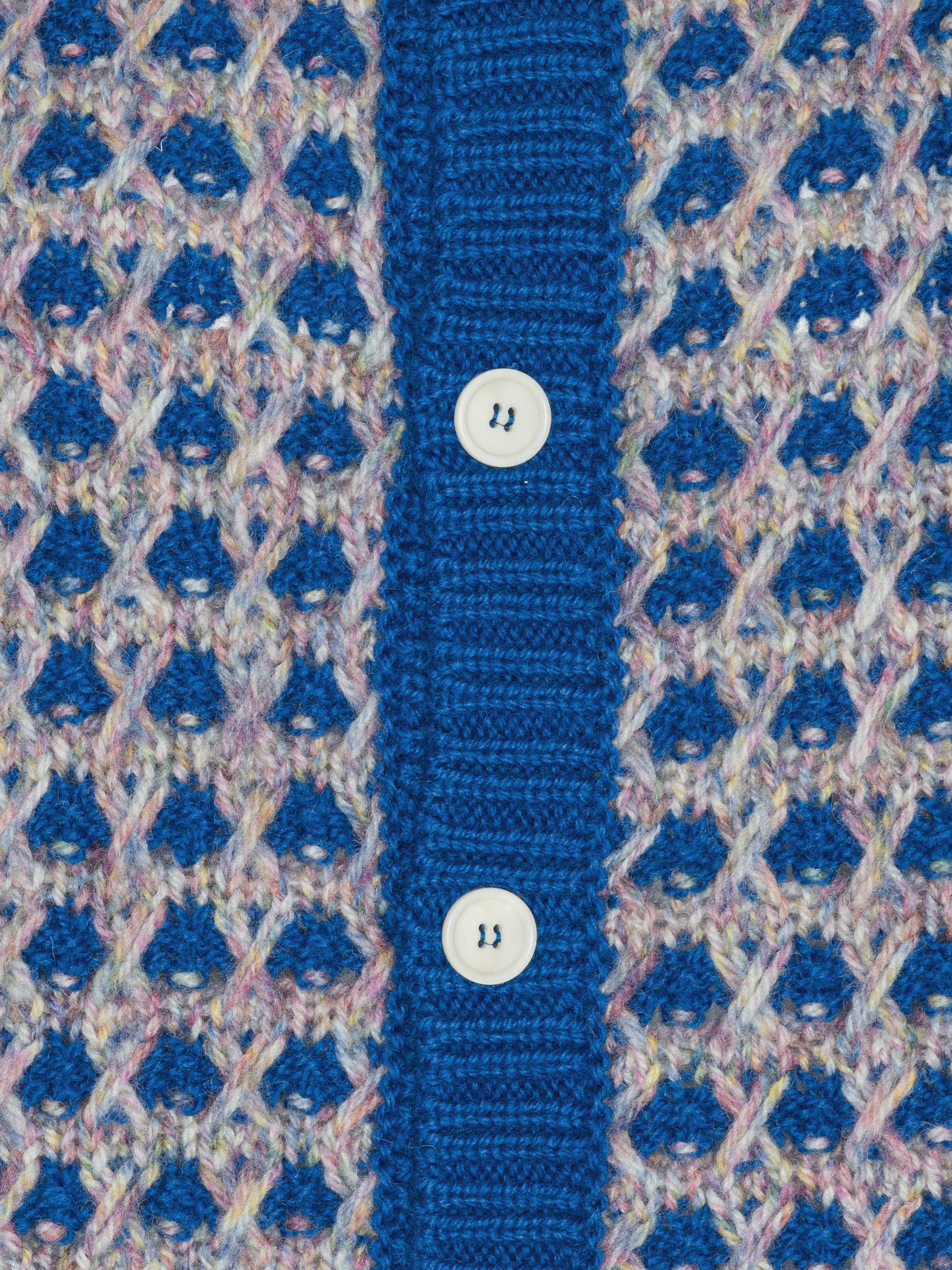 Kimchi Cardigan in Blue Party from Henrik Vibskov