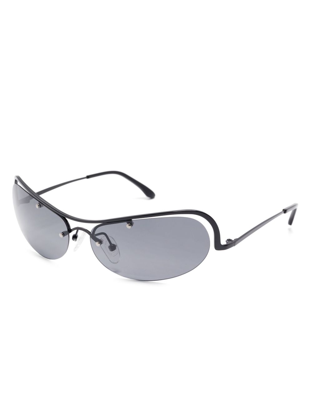 Lana Sunglasses in Black from Henrik Vibskov