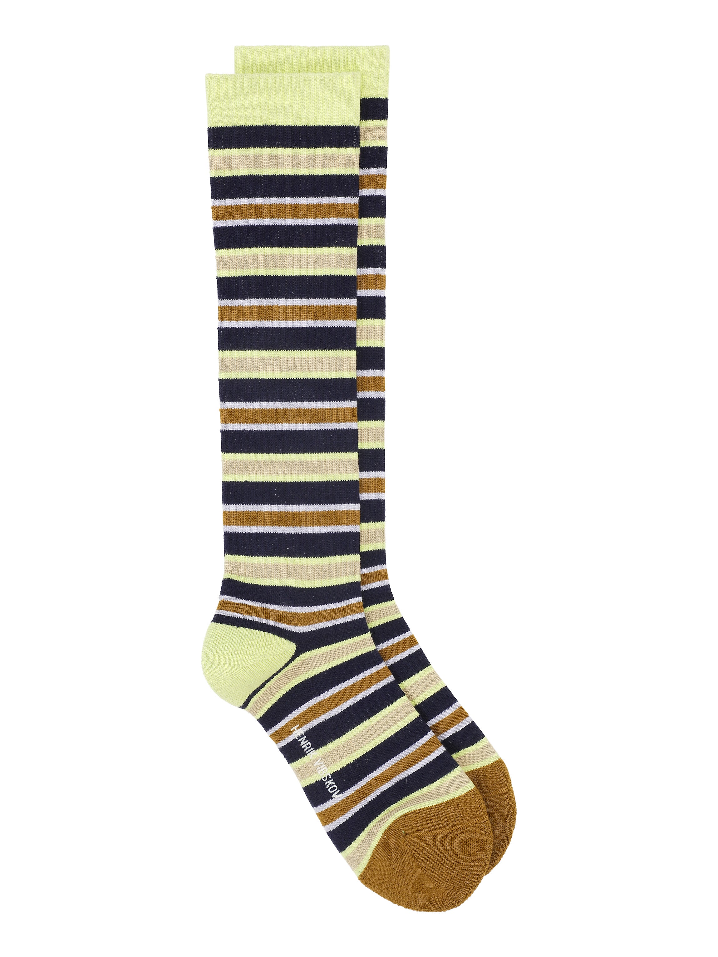 Line Socks - Dark Stripes-[-Henrik Vibskov-1