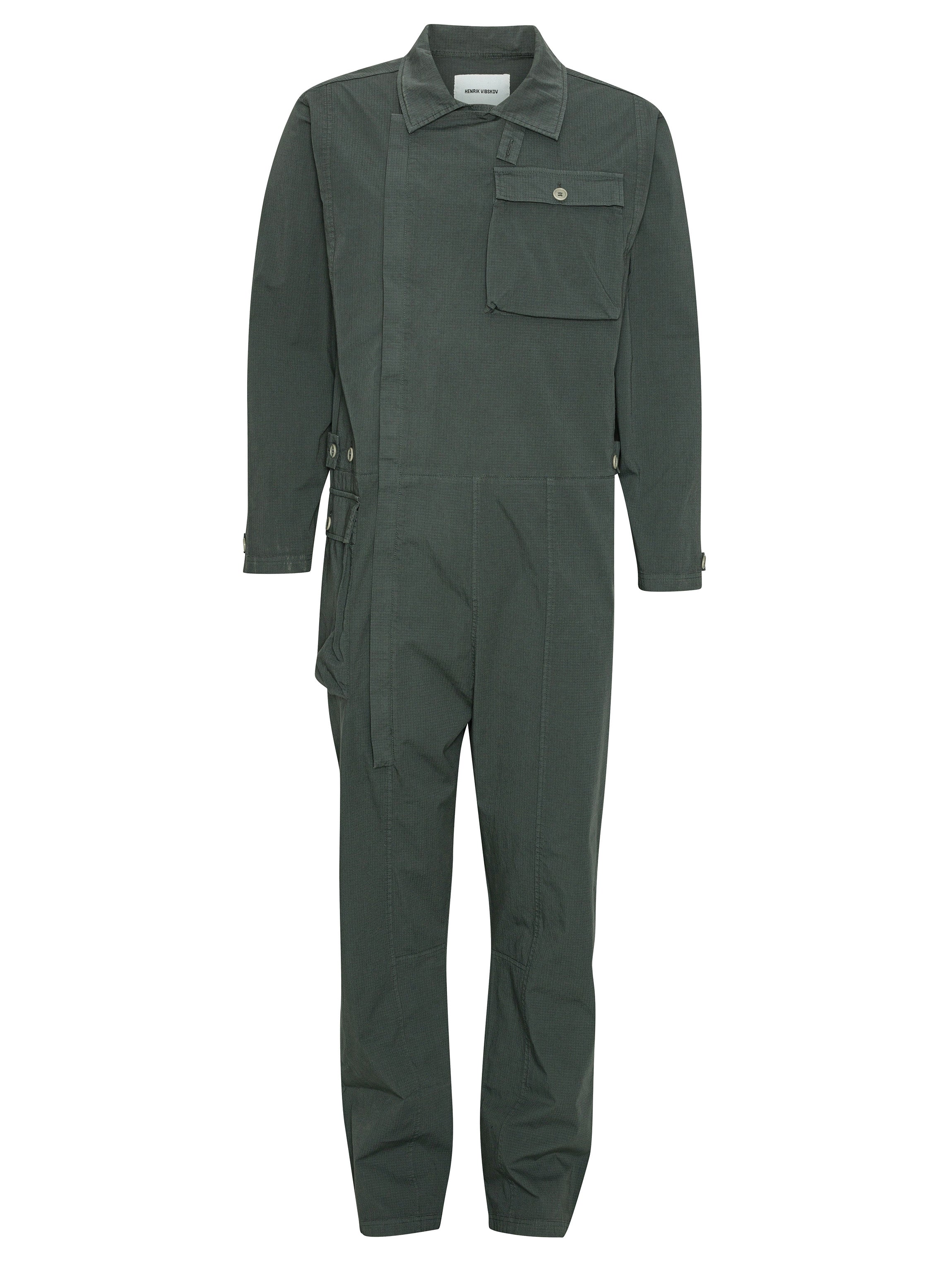 Middle Jumpsuit in Dark Petrol from Henrik Vibskov