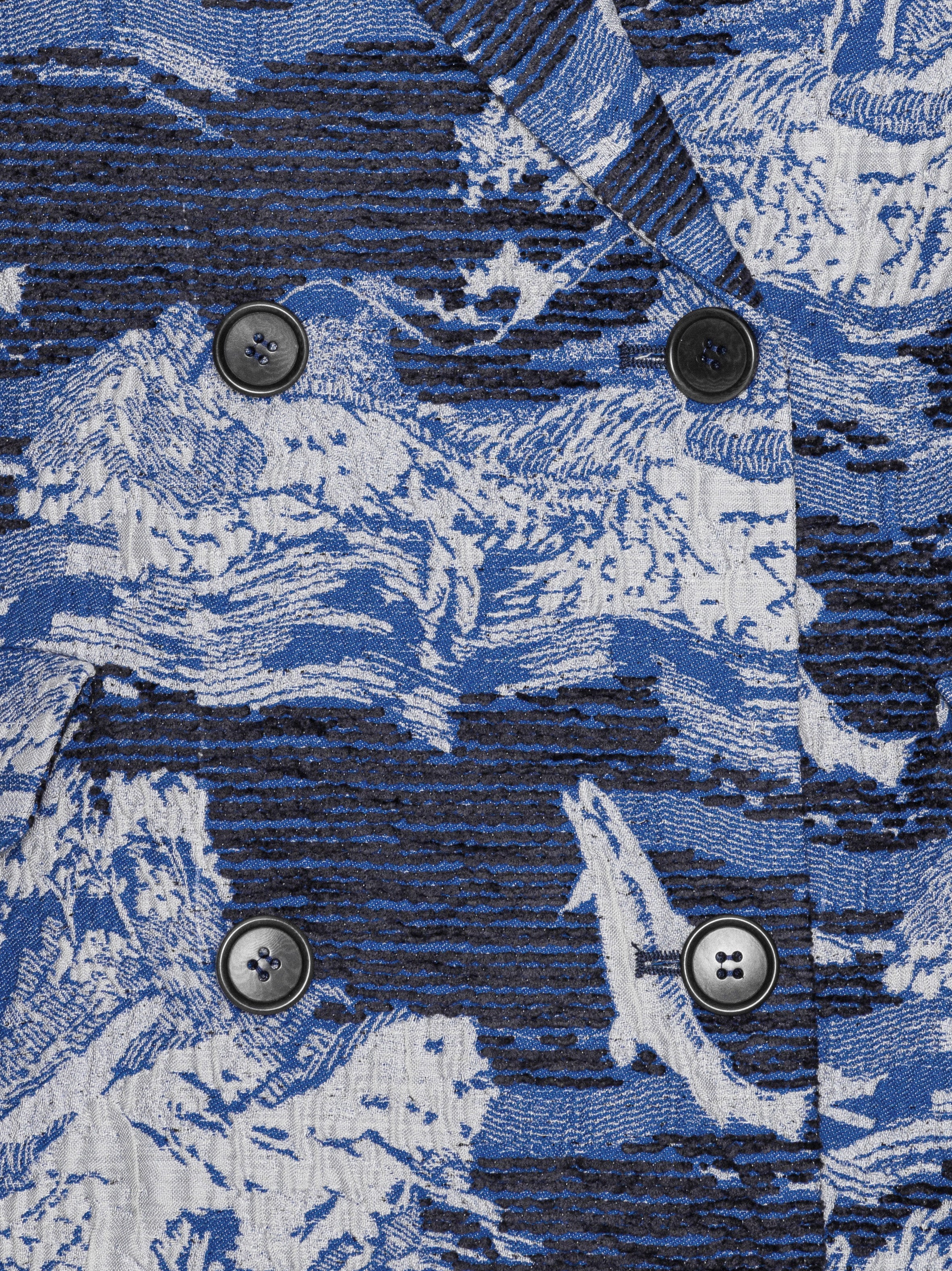 Motif Blazer in Fishes Blue from Henrik Vibskov