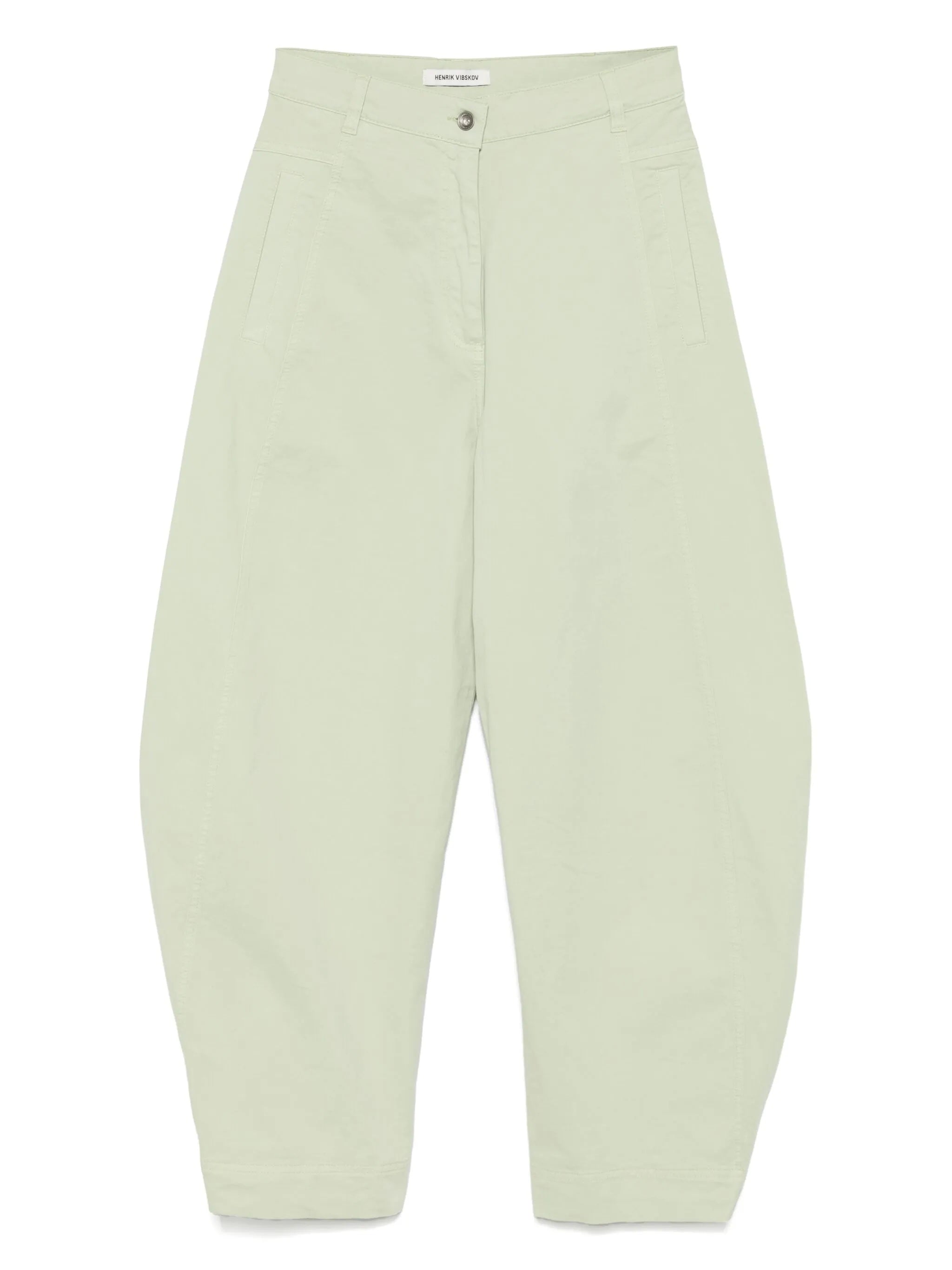 Post Denim Pants in Pale Green from Henrik Vibskov