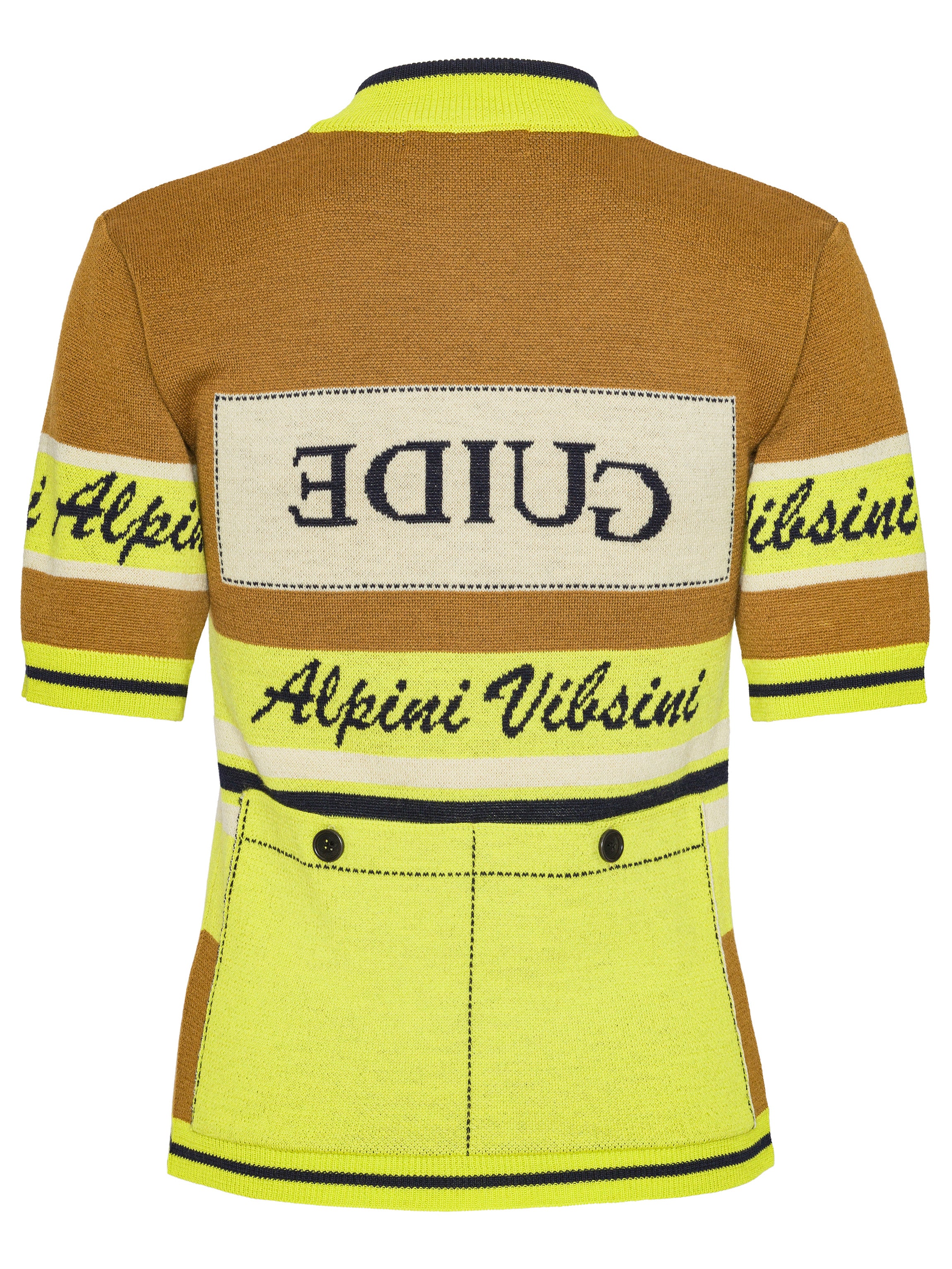 Race Jersey Short Sleeve - Camel Alpini-[-Henrik Vibskov-2