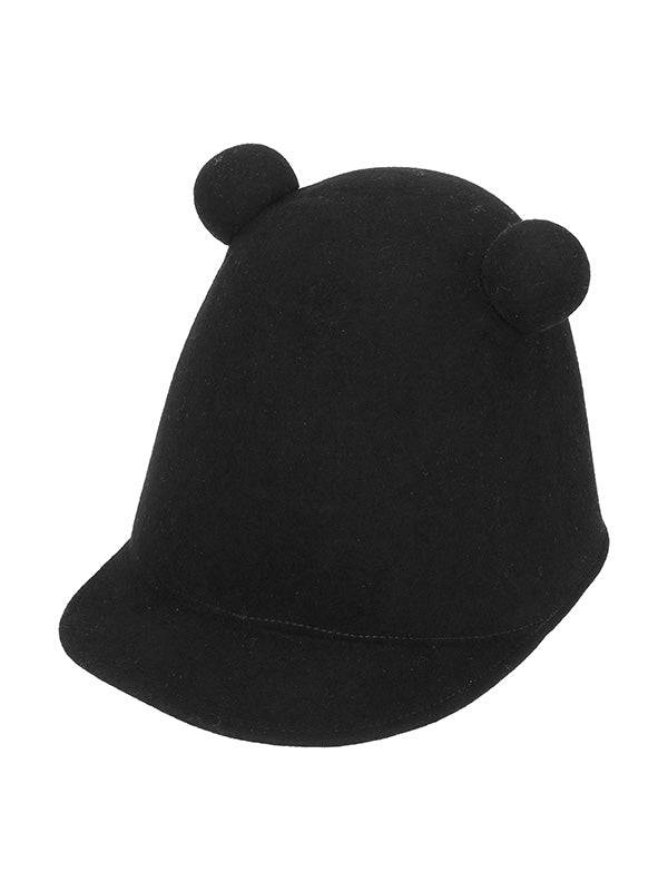 Radar Felt Hat in Black Felt from Henrik Vibskov