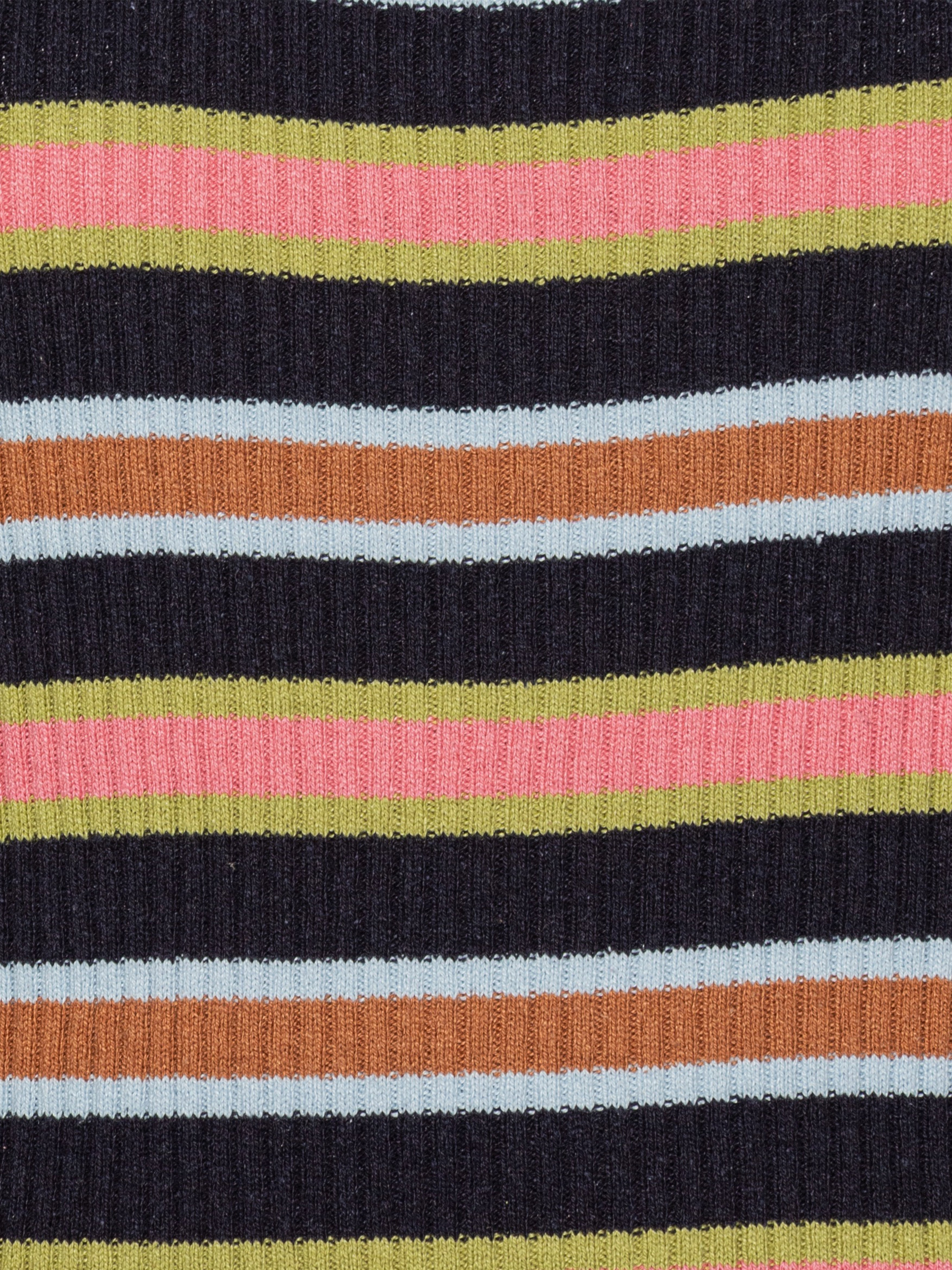 Silk Stripes Singlet - Navy Stripes