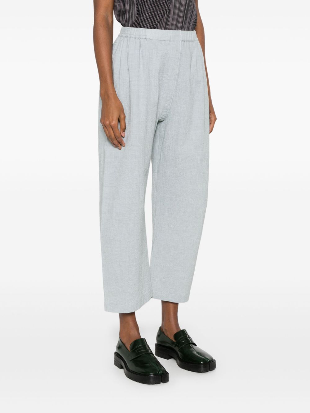 Split Pants in Moss Green from Henrik Vibskov
