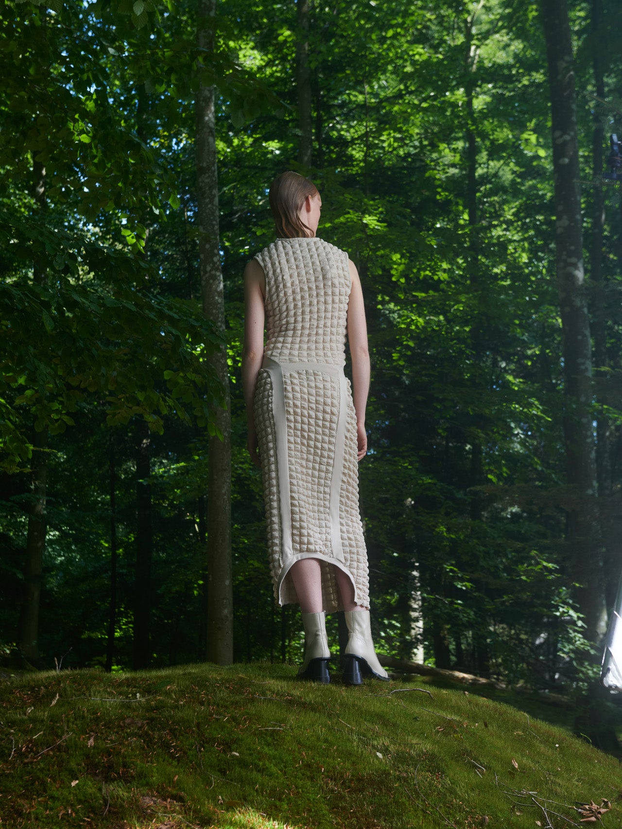 Tie Dress in Beige from Henrik Vibskov