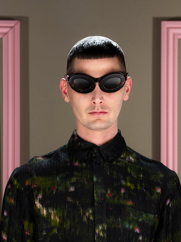 Henrik Vibskov - Tyler Sunglasses in Tortoise Brown