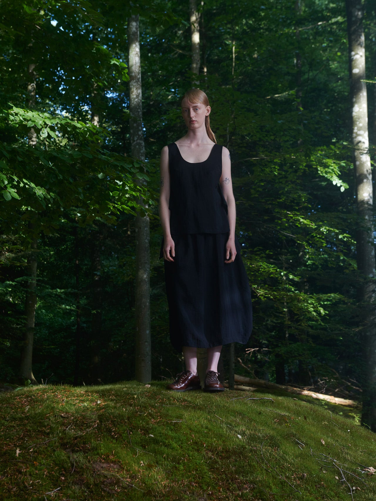 Uncut Top in Black from Henrik Vibskov