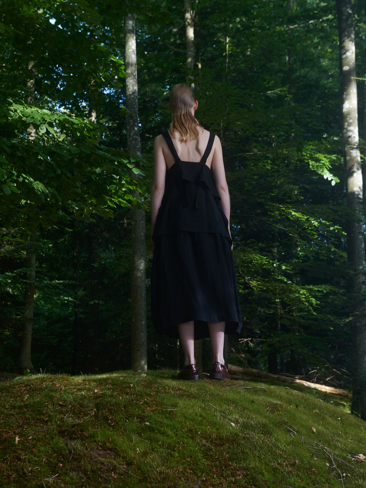 Uncut Top in Black from Henrik Vibskov