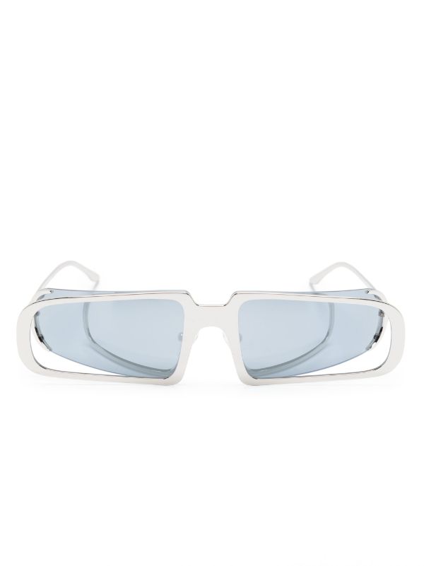 Link Glasses - Black Silver-[-Henrik Vibskov-5