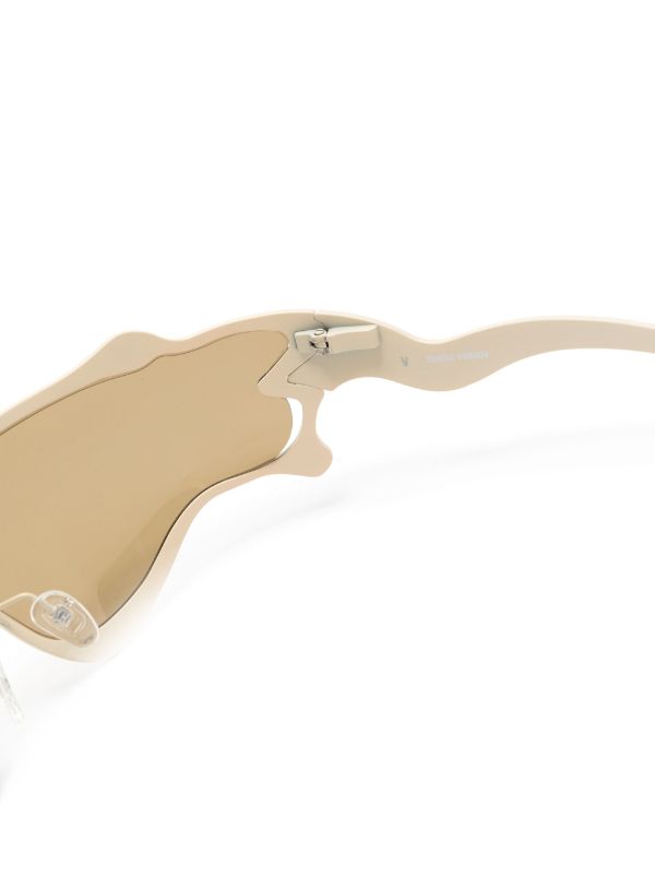Henrik Vibskov │ Octane Sunglasses in Eggshell
