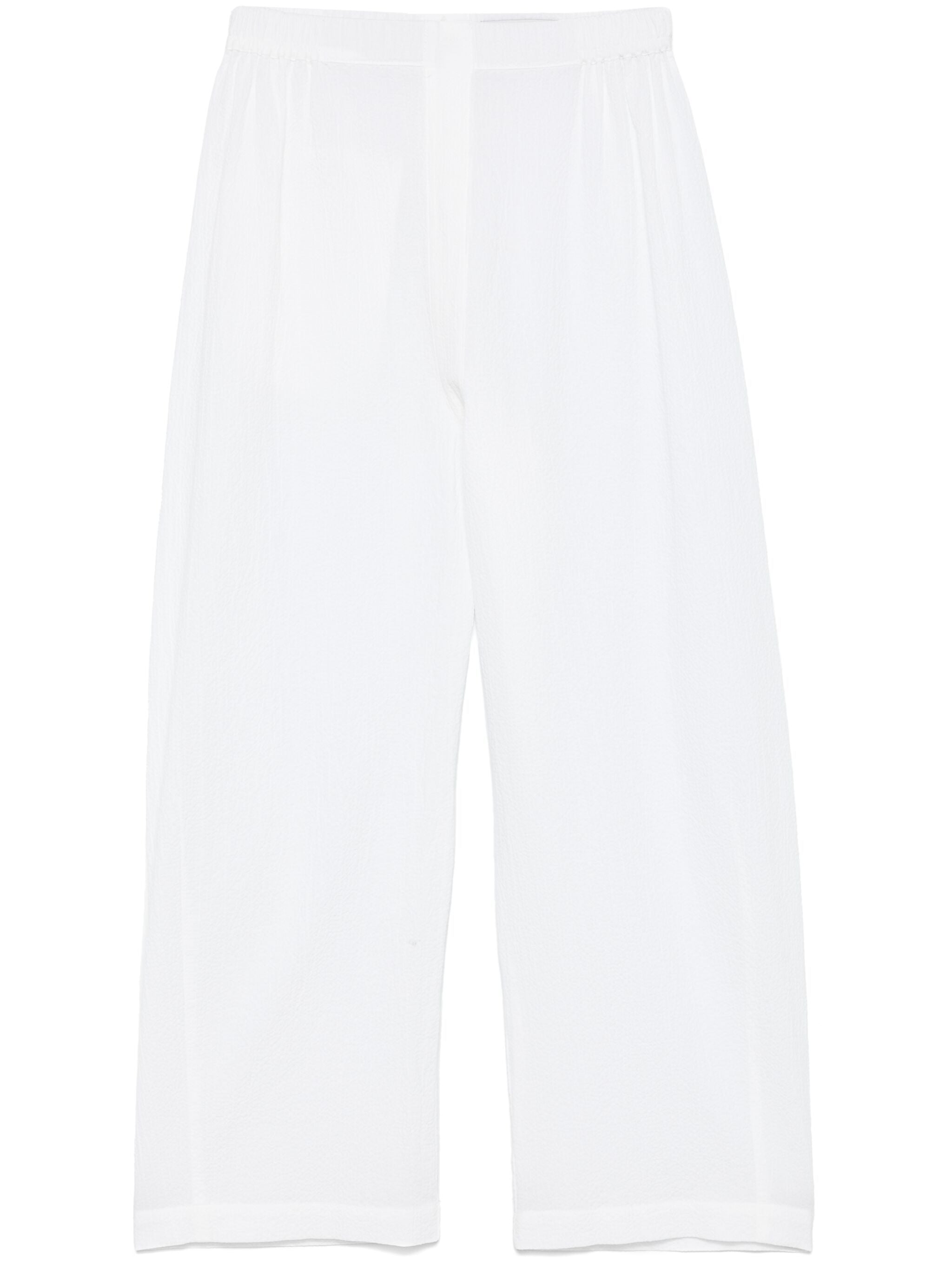 Split Pants in White from Henrik Vibskov