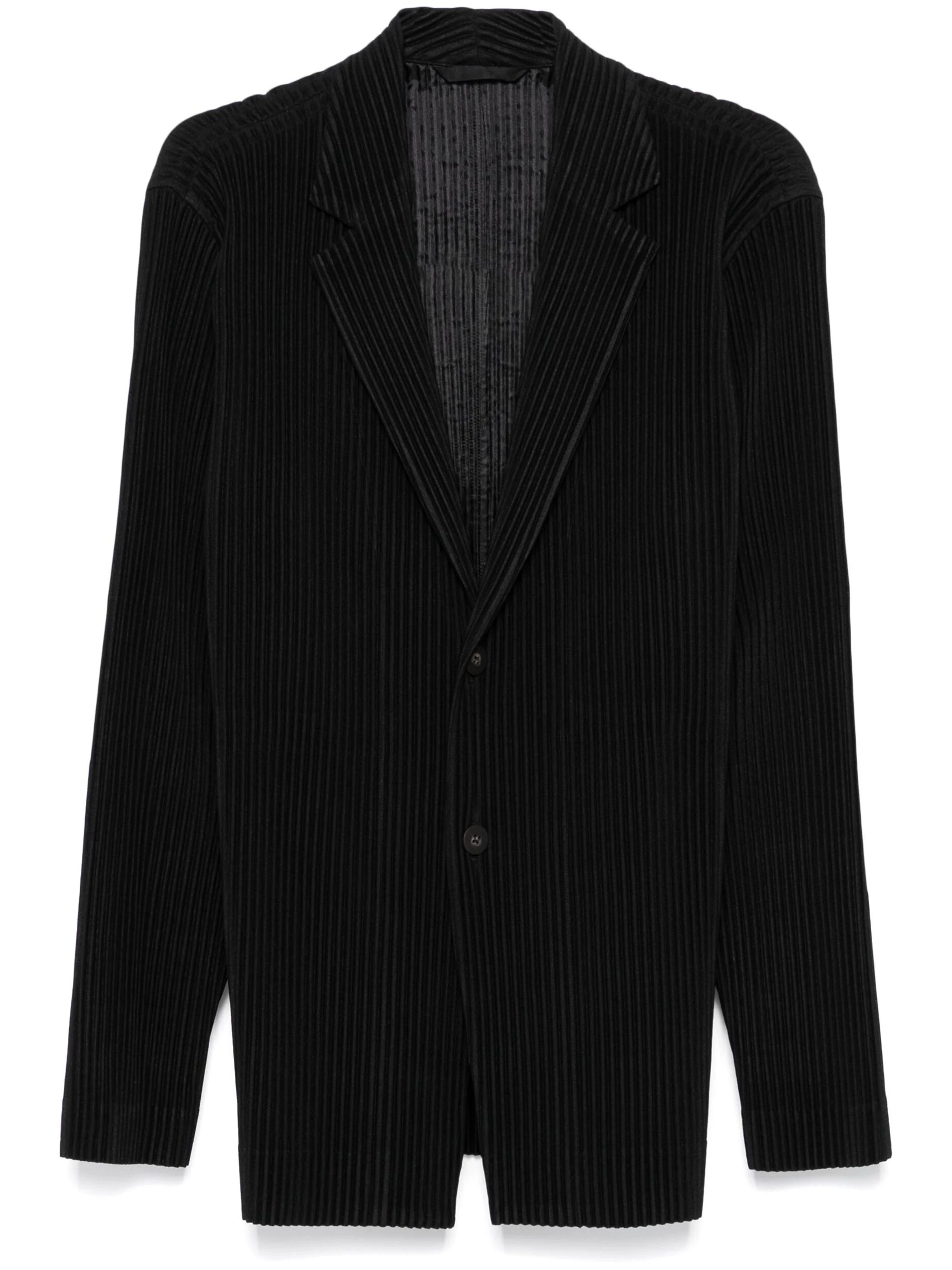 Basics Jacket in Black from Homme Plissé Issey Miyake - front