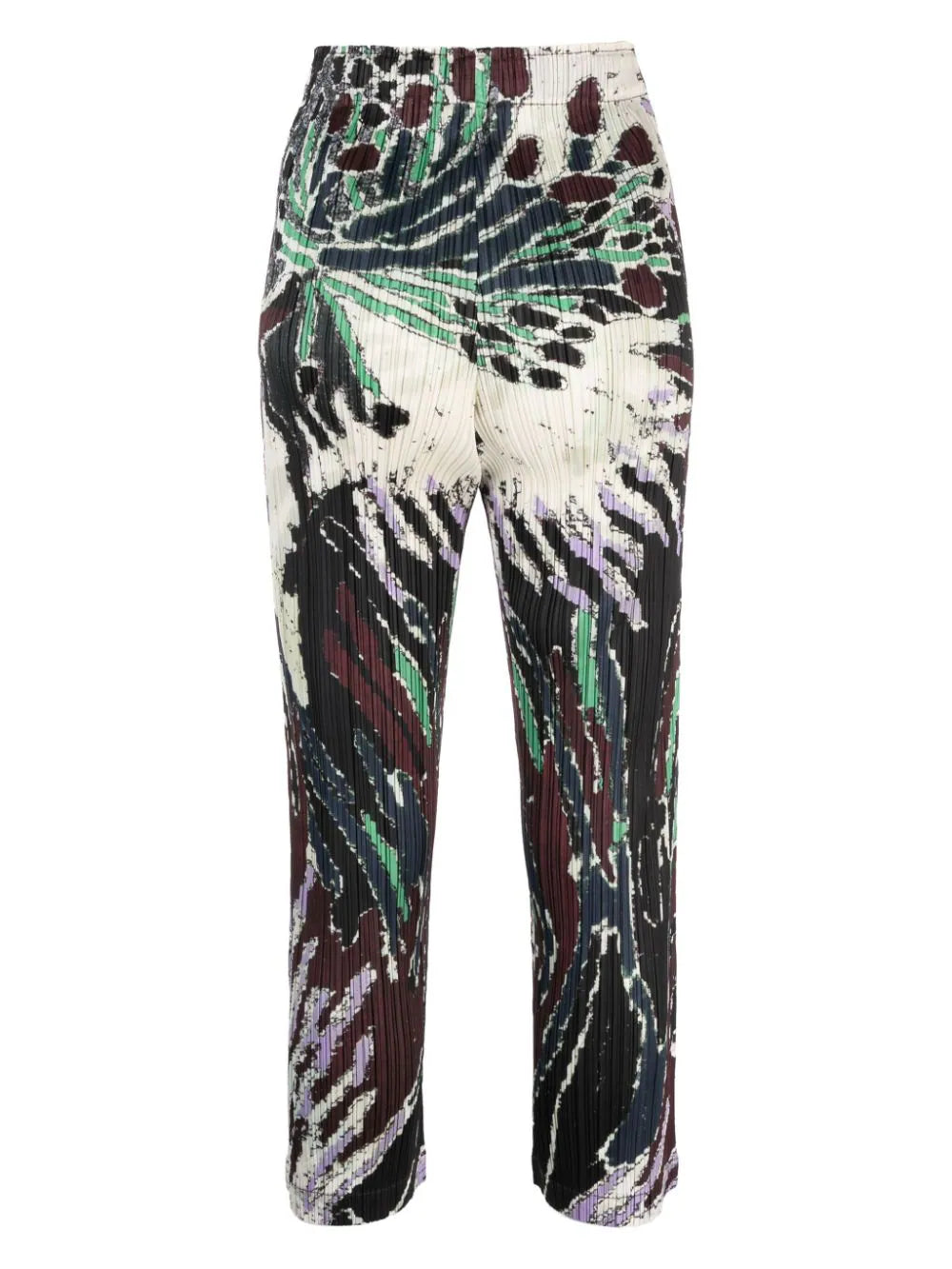 Issey Miyake Pleats Please pants - Slim Fit Pants frosty forest