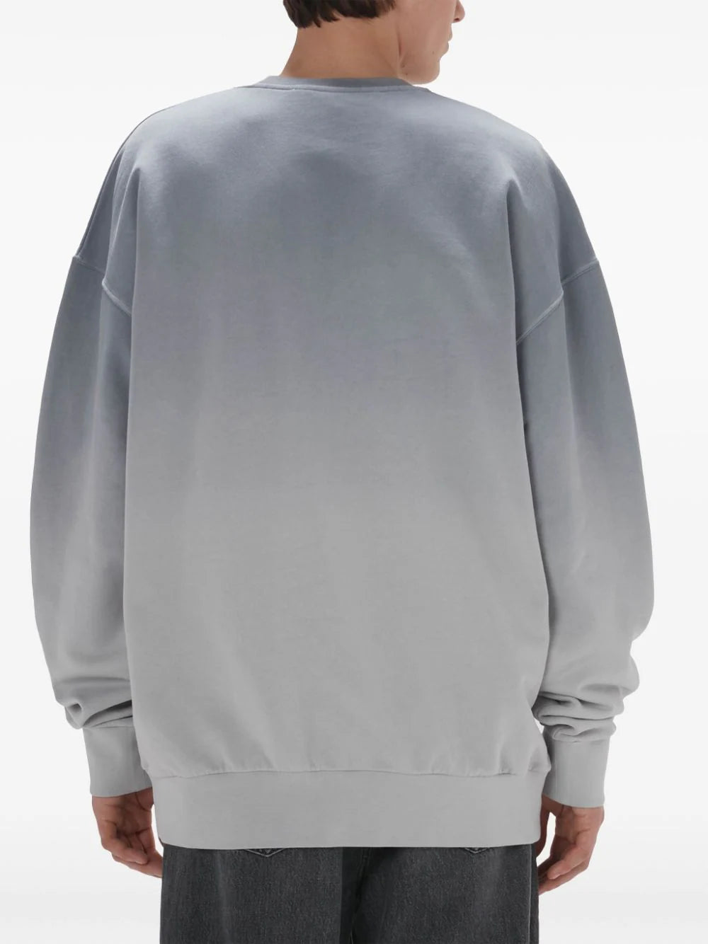 J.W. Anderson - Logo Embroidery Gradient Sweatshirt in Grey