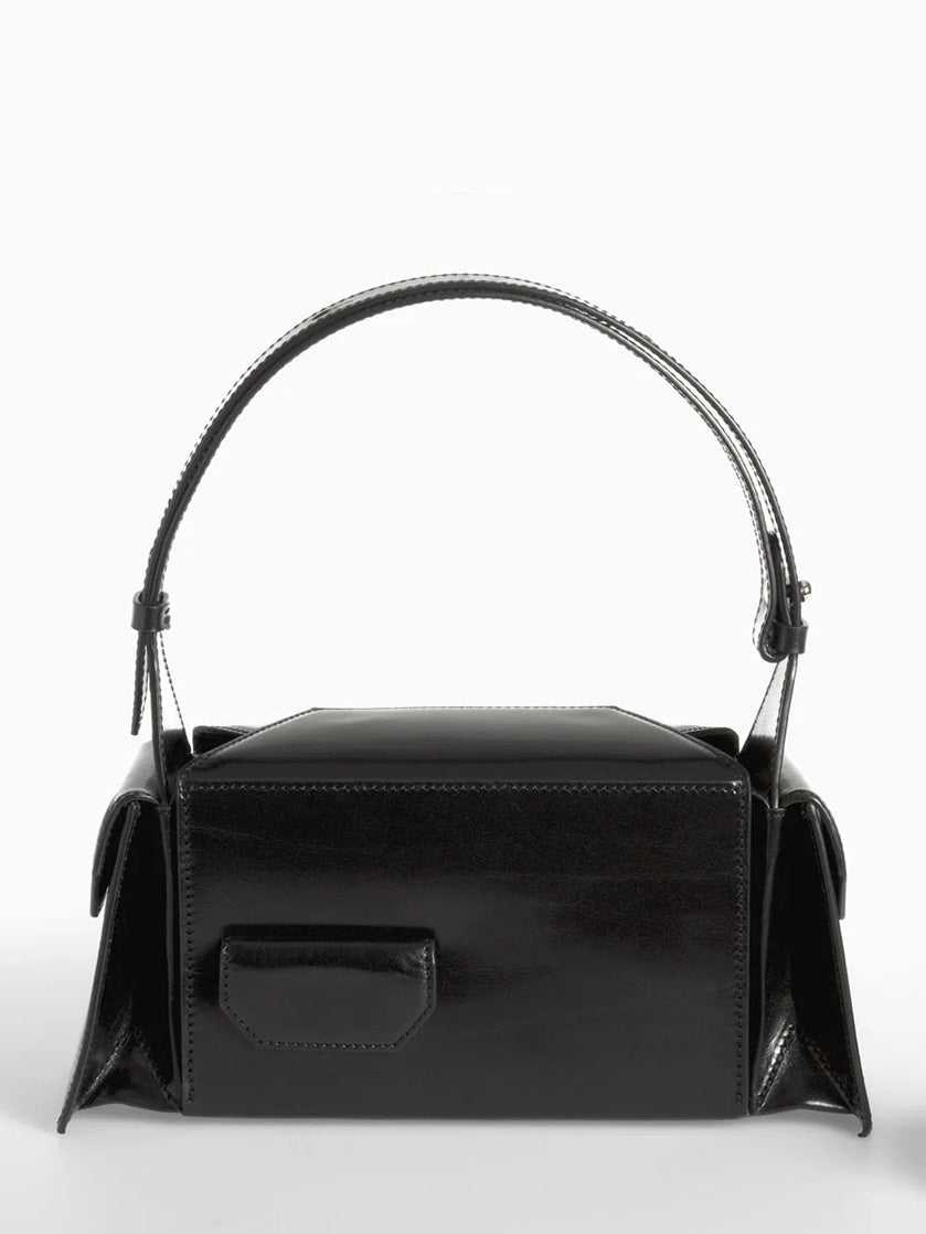 Barbara Mini - Black Shiny