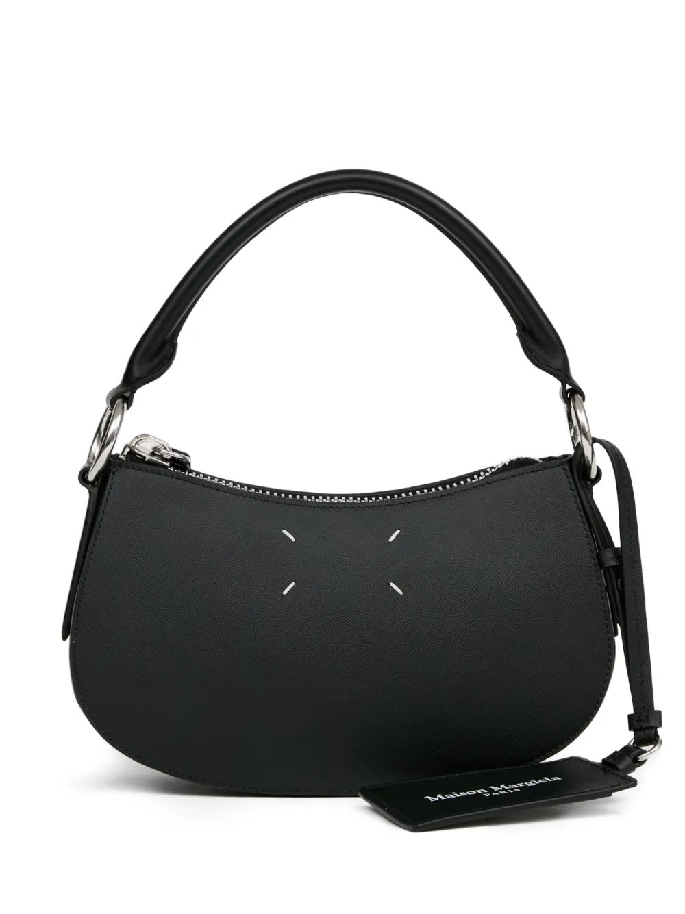 5AC Handbag Small - Black-[-Maison Margiela-1