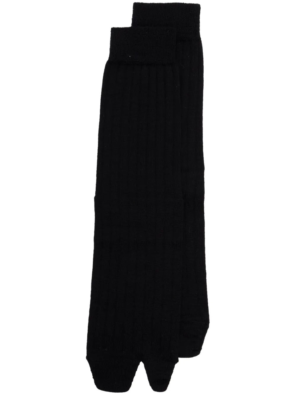 Pair of Tabi socks on a white background.