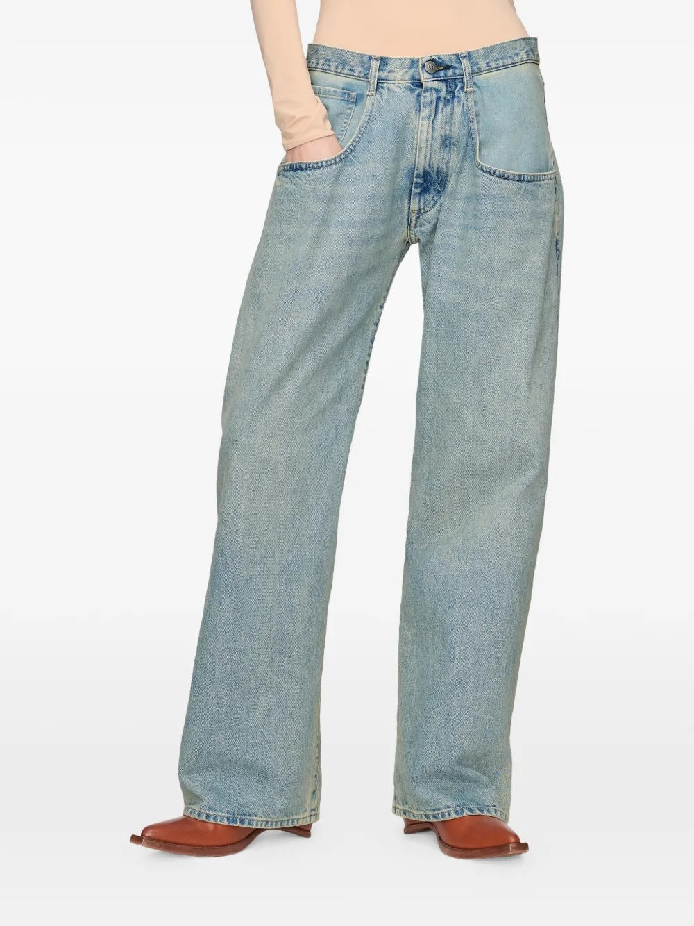Pants 5 Pockets - Ice Blue