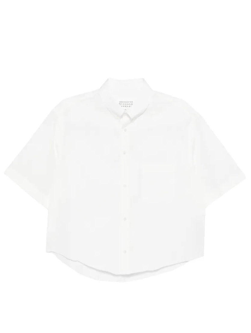 Maison Margiela White t-shirt on a white background front