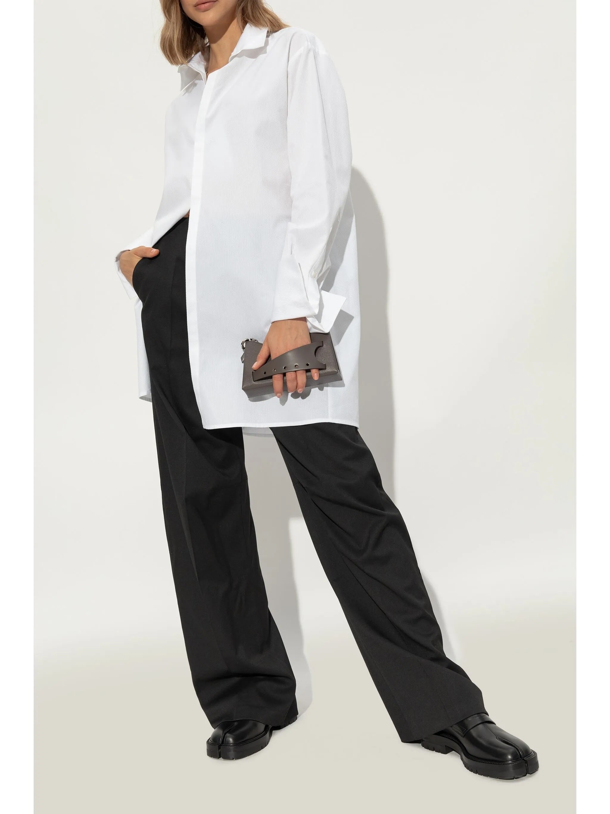 Womens Tabi County Loafer in Black from Maison Margiela