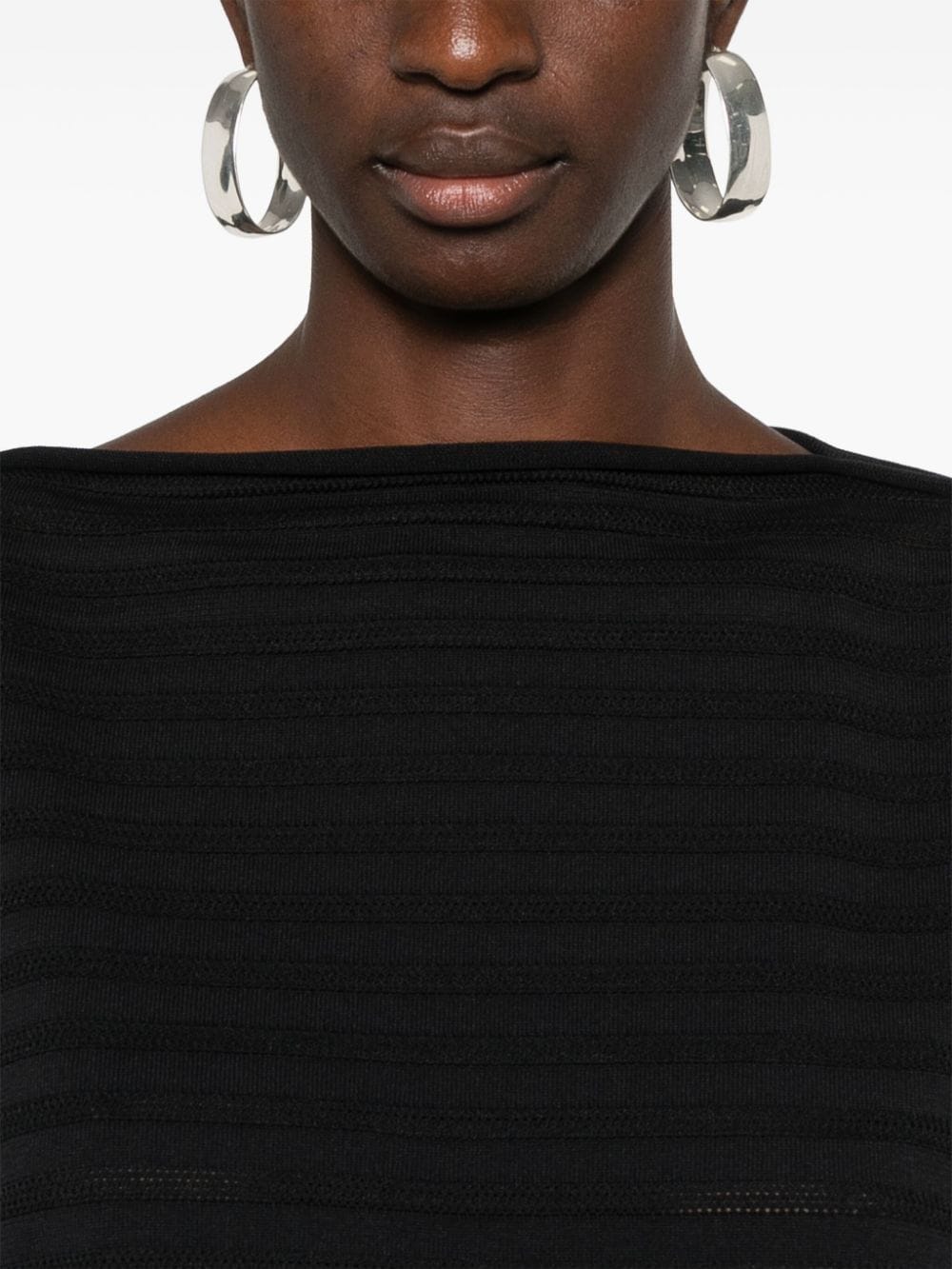 Pleats Please Issey Miyake - Mesh Knit in Black