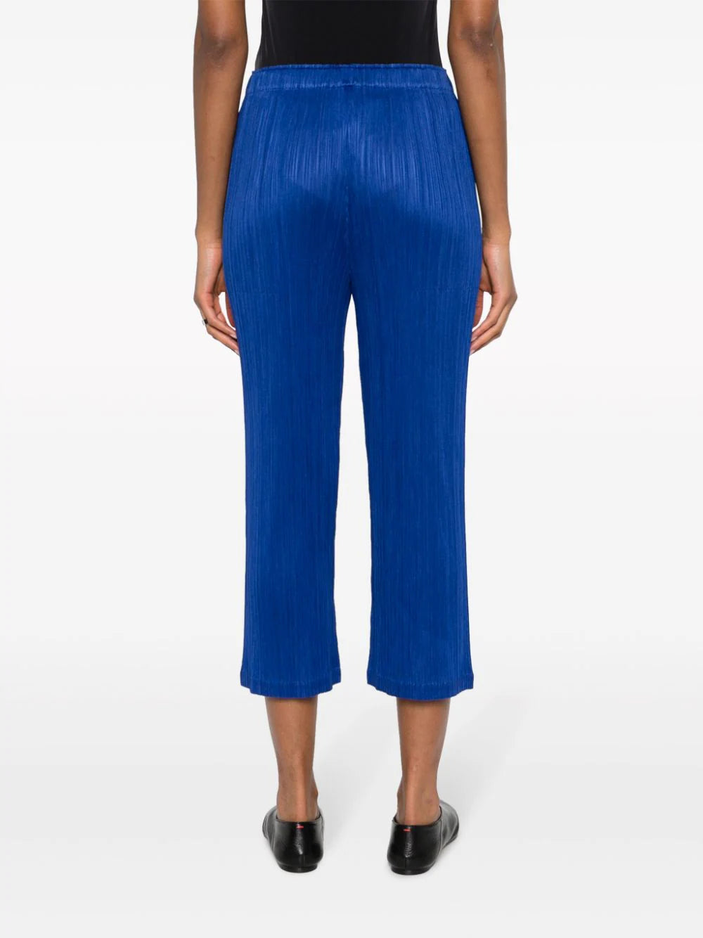 Pleats Please Issey Miyake │ AW23 Pleated Straight Pants in Deep Blue