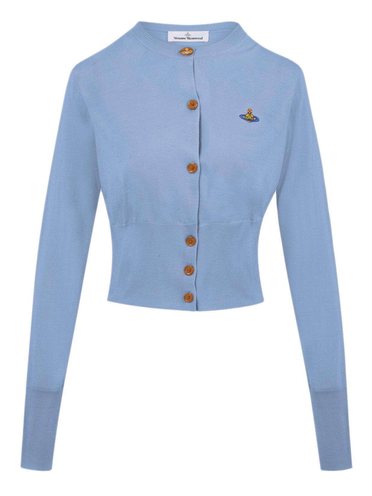 Bea Cropped Cardi - French Blue