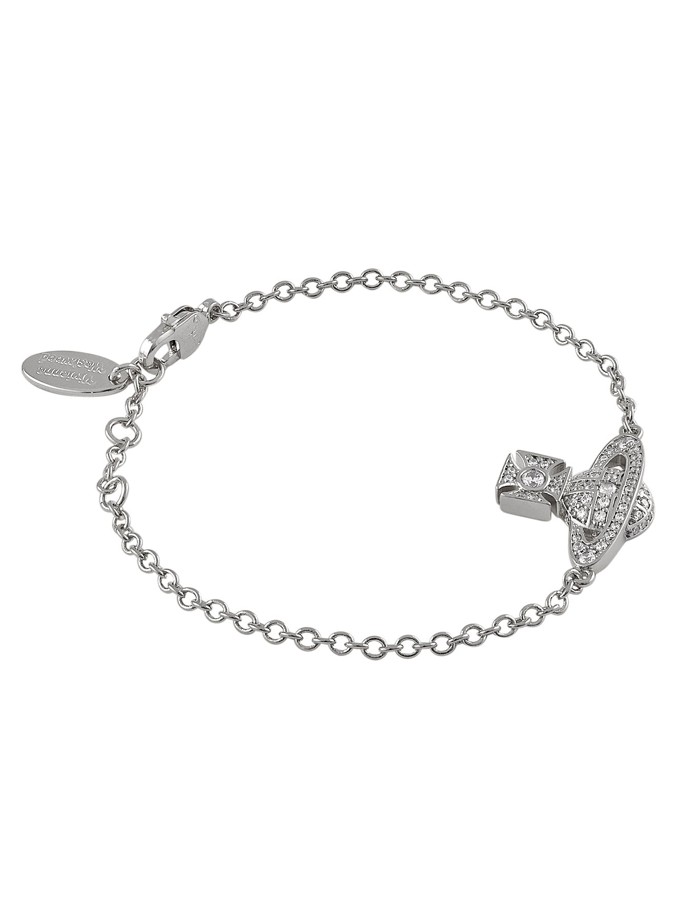 Vivienne Westwood - Camela Bas Relief bracelet in platinum - 2